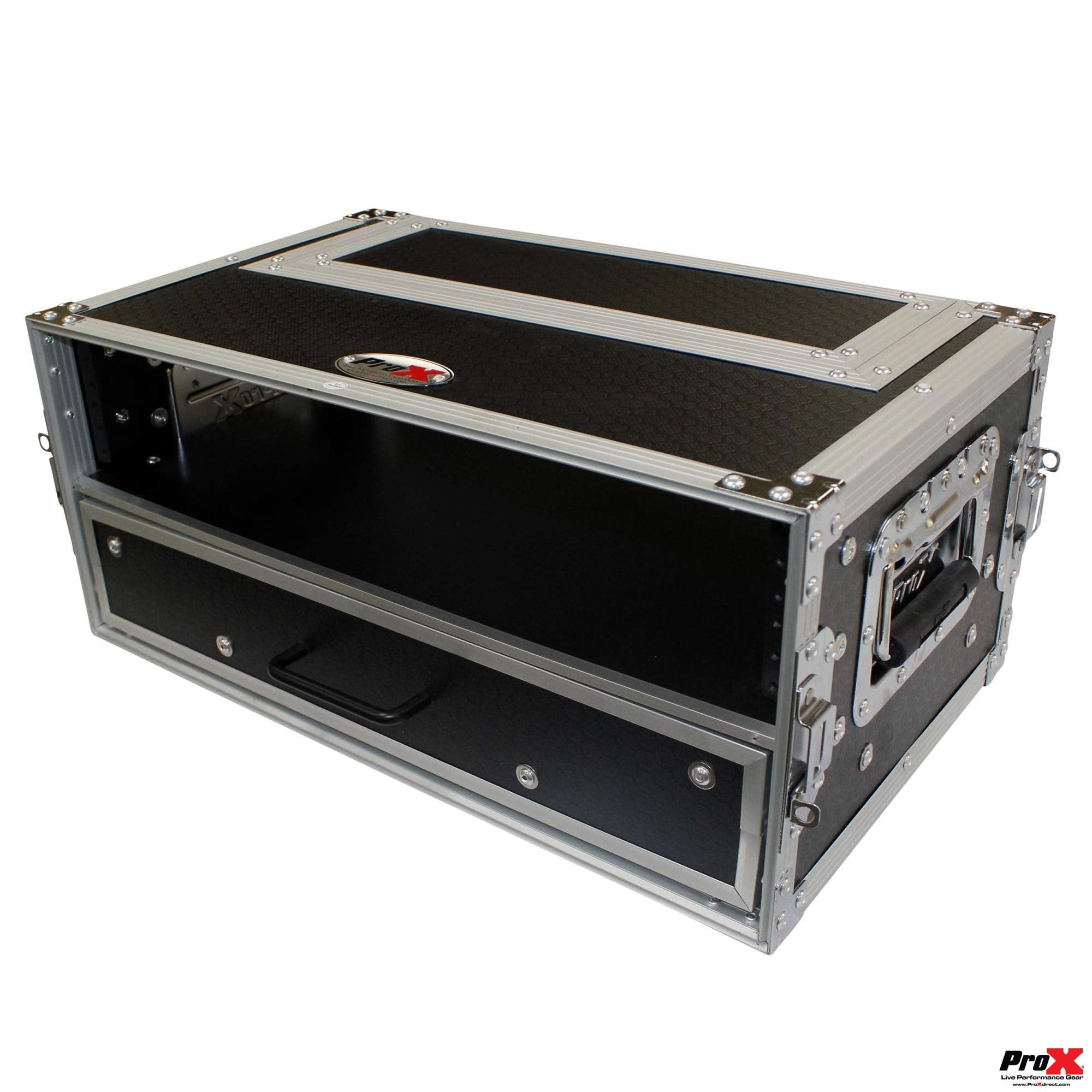 Prox Xs Wm2U2Dr 2U Rack Case With 2U Rack Drawer 12'' Deep