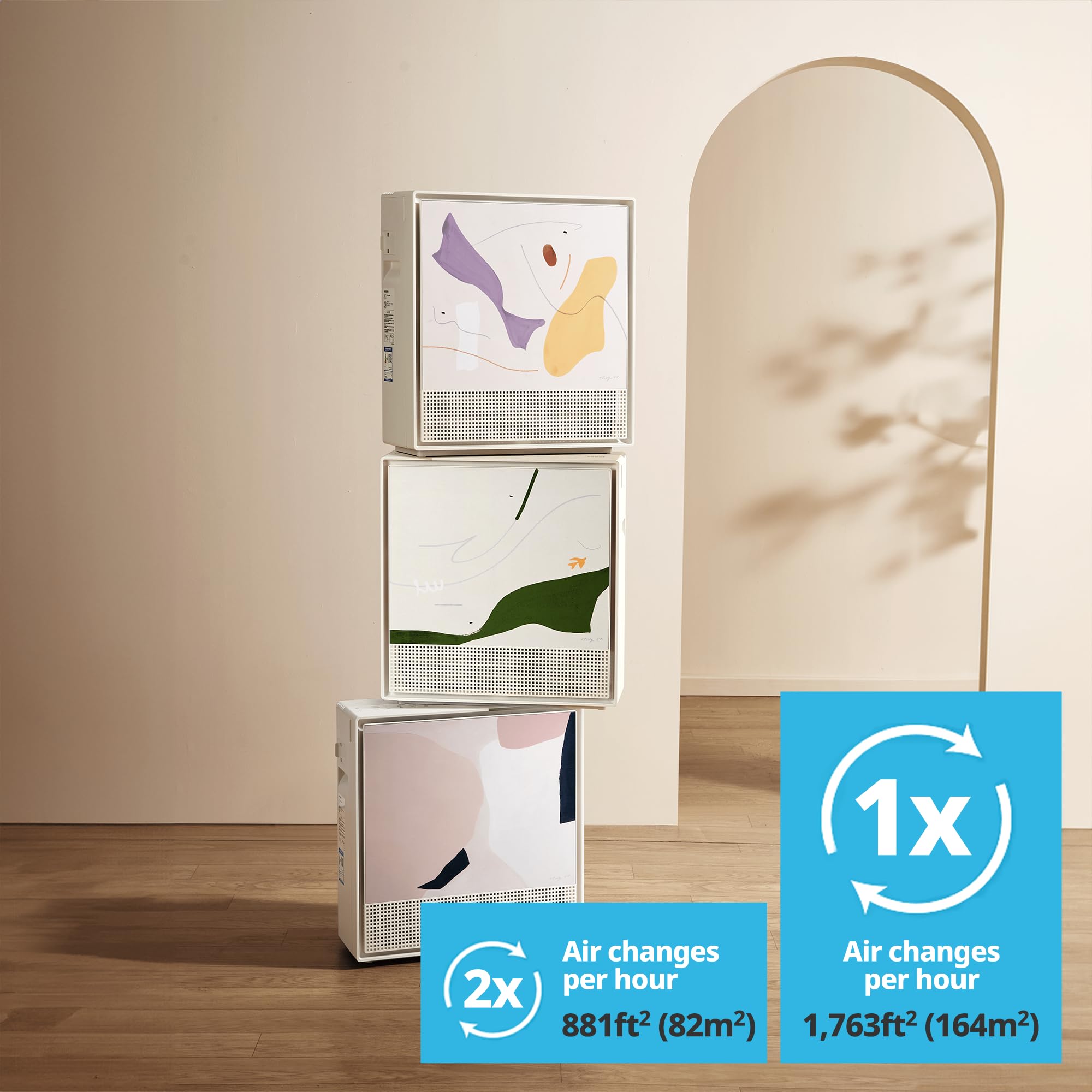 Coway Air Purifiers For Home Large Room Up To 1,763 Ft, Washable Pre Filter And True Hepa Filter For Smoke, Allergies, Pet Dande