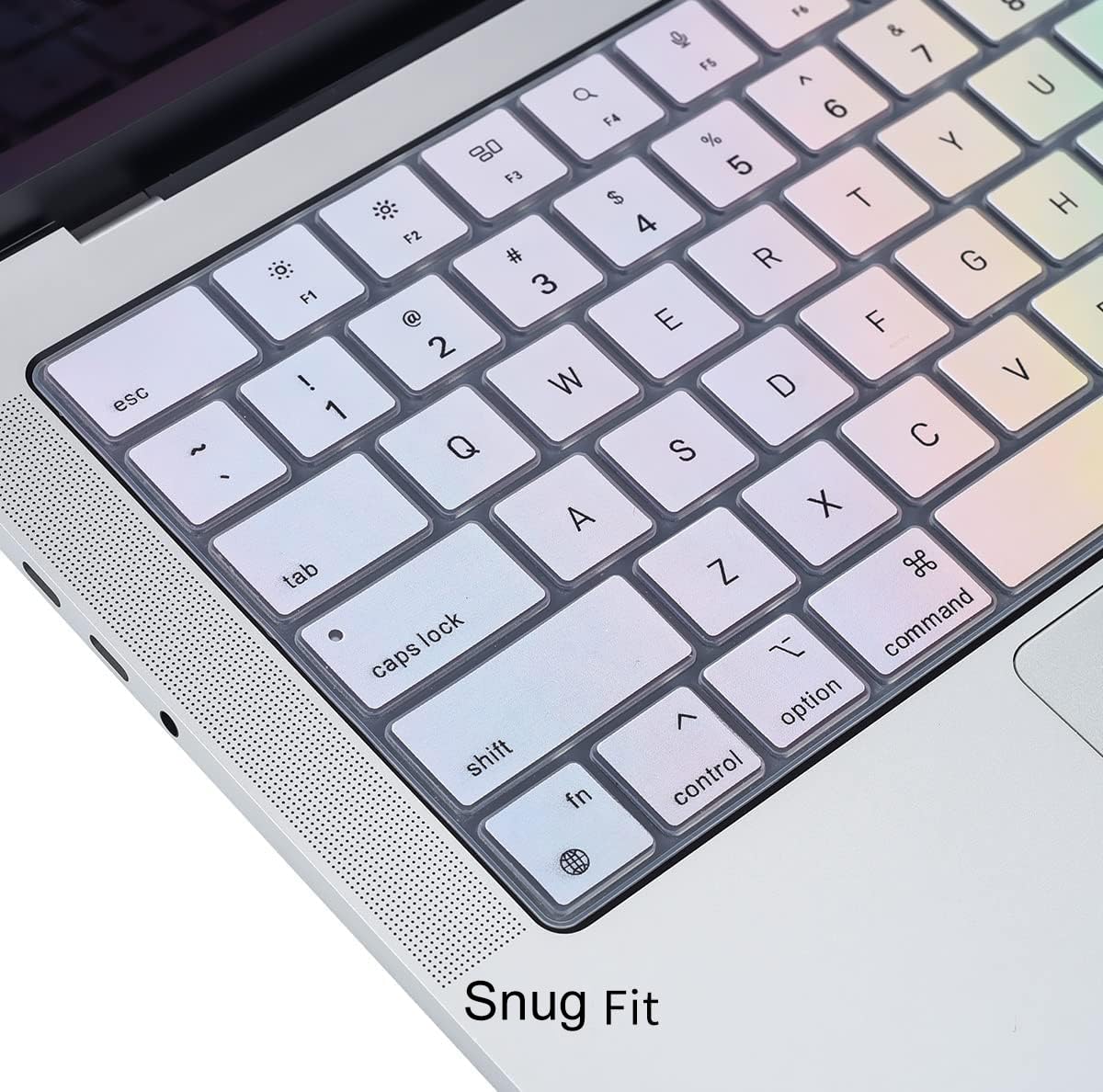 Casebuy Keyboard Cover For Macbook Air 15'' M2 A2941, Macbook Air 13.6'' M2 A2681, 2023 2021 Macbook Pro 14'' 16'' A2442 A2779 A