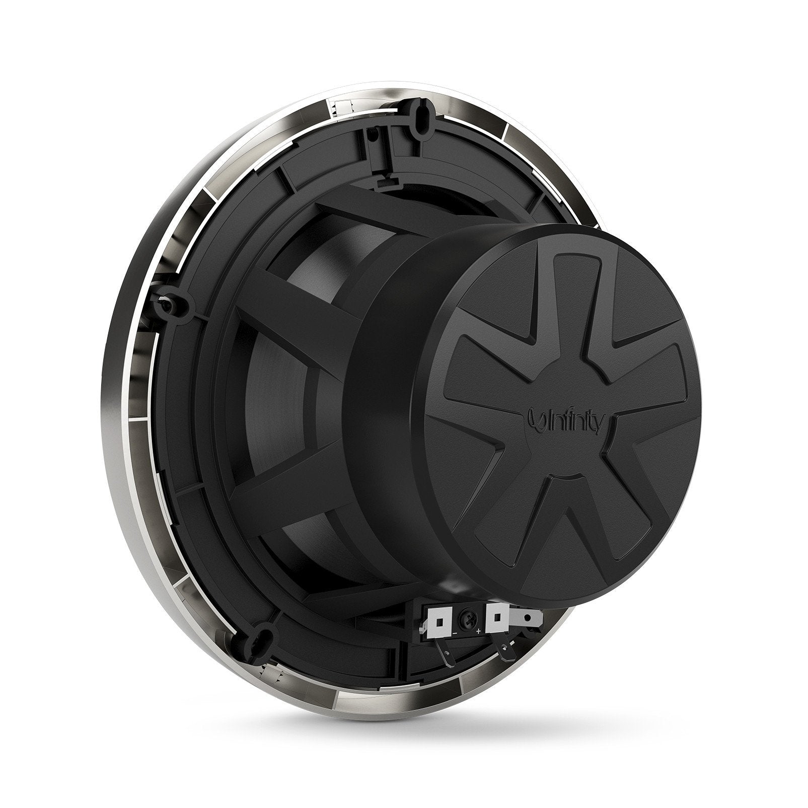Infinity 622Mlt Marine 6.5 Inch Rgb Led Coaxial Speakers - Titanium