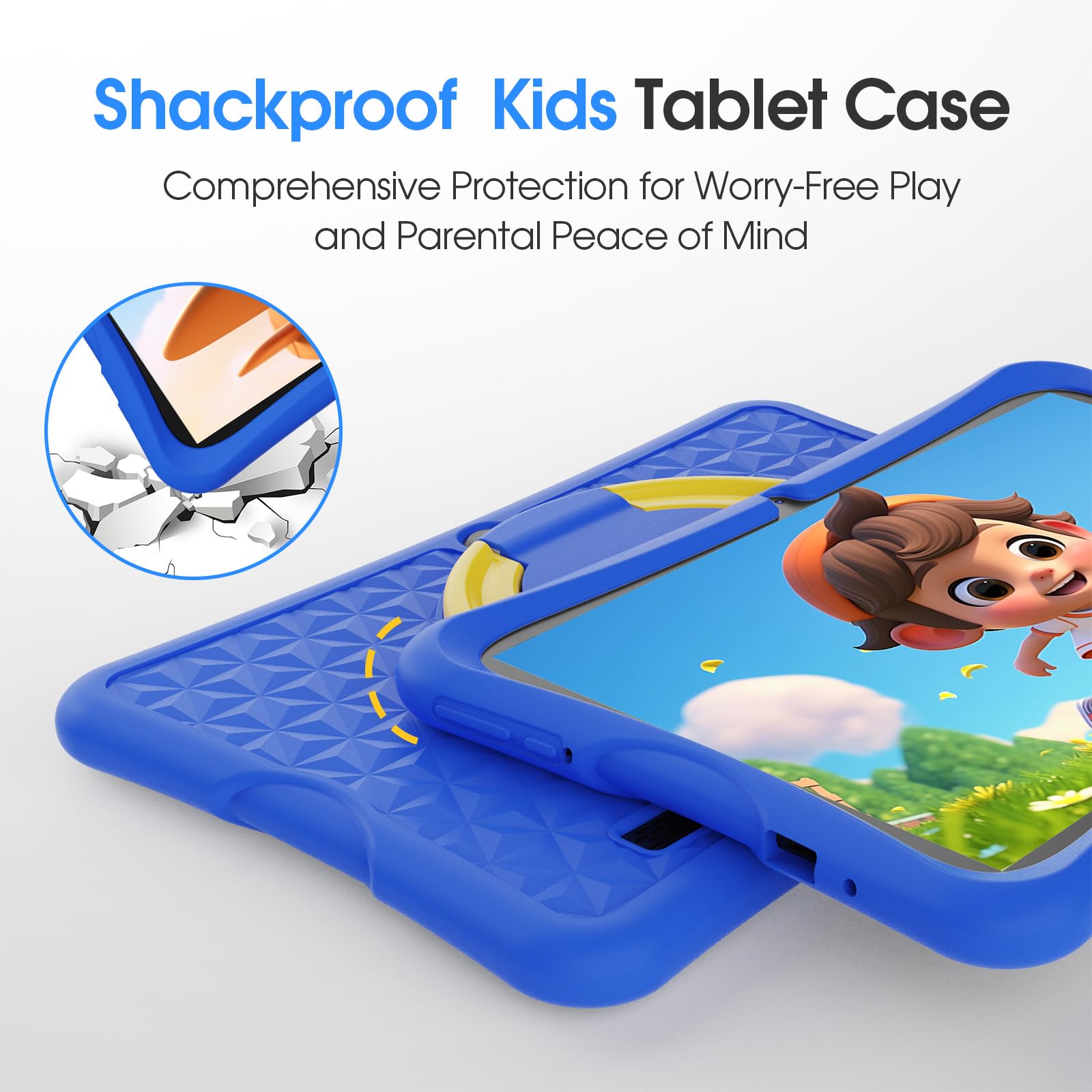 10.1 Inch Kids Tablet Ages 8-15, Android 15 Tablet For Kids,6G+32Gb Up To 128Gb,6000Mah Battery,Dual Camera,Wifi,Bt 5.0,Best Ele