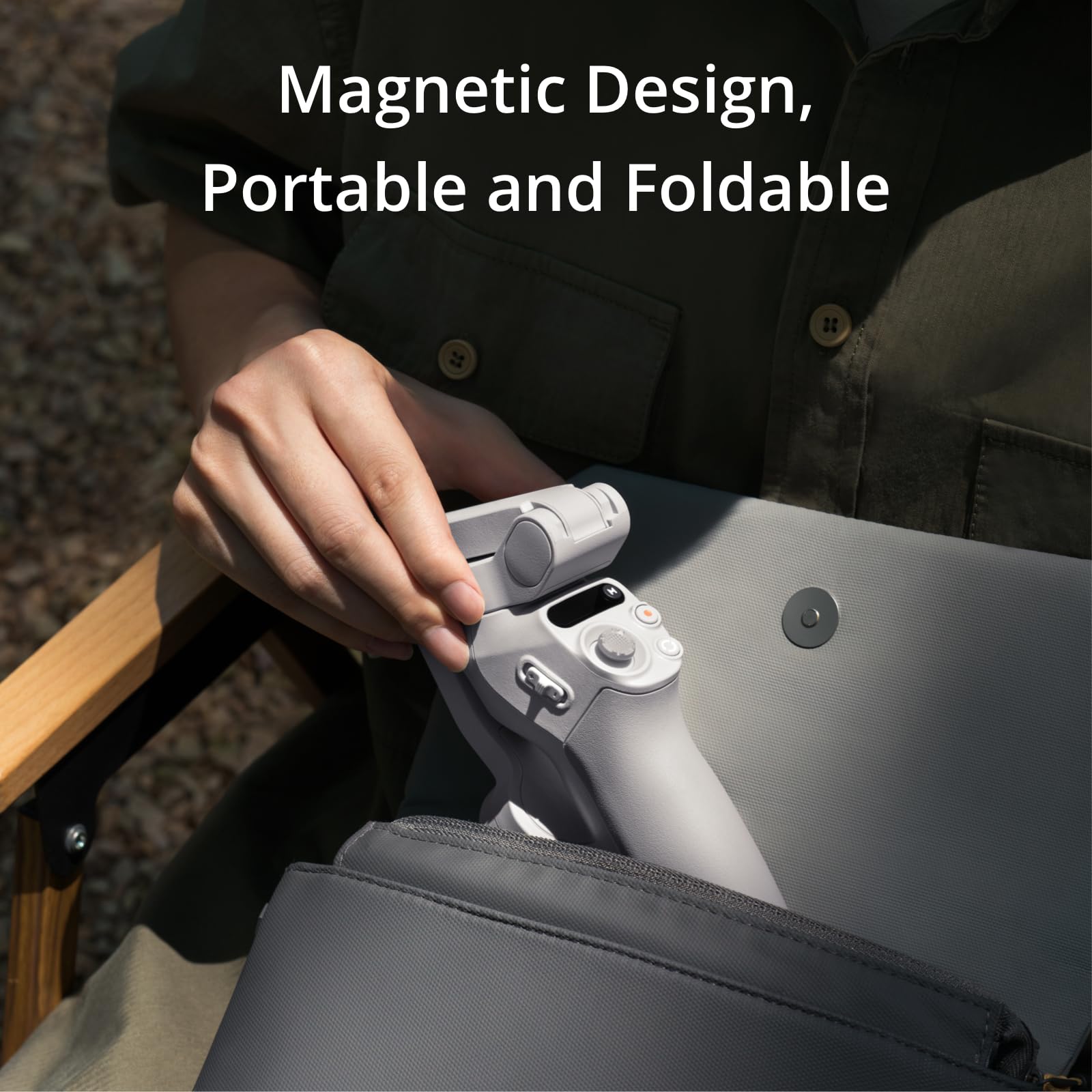 Dji Osmo Mobile Se Intelligent Gimbal, 3-Axis Phone Gimbal, Portable And Foldable, Android And Iphone Gimbal With Shotguides, Sm