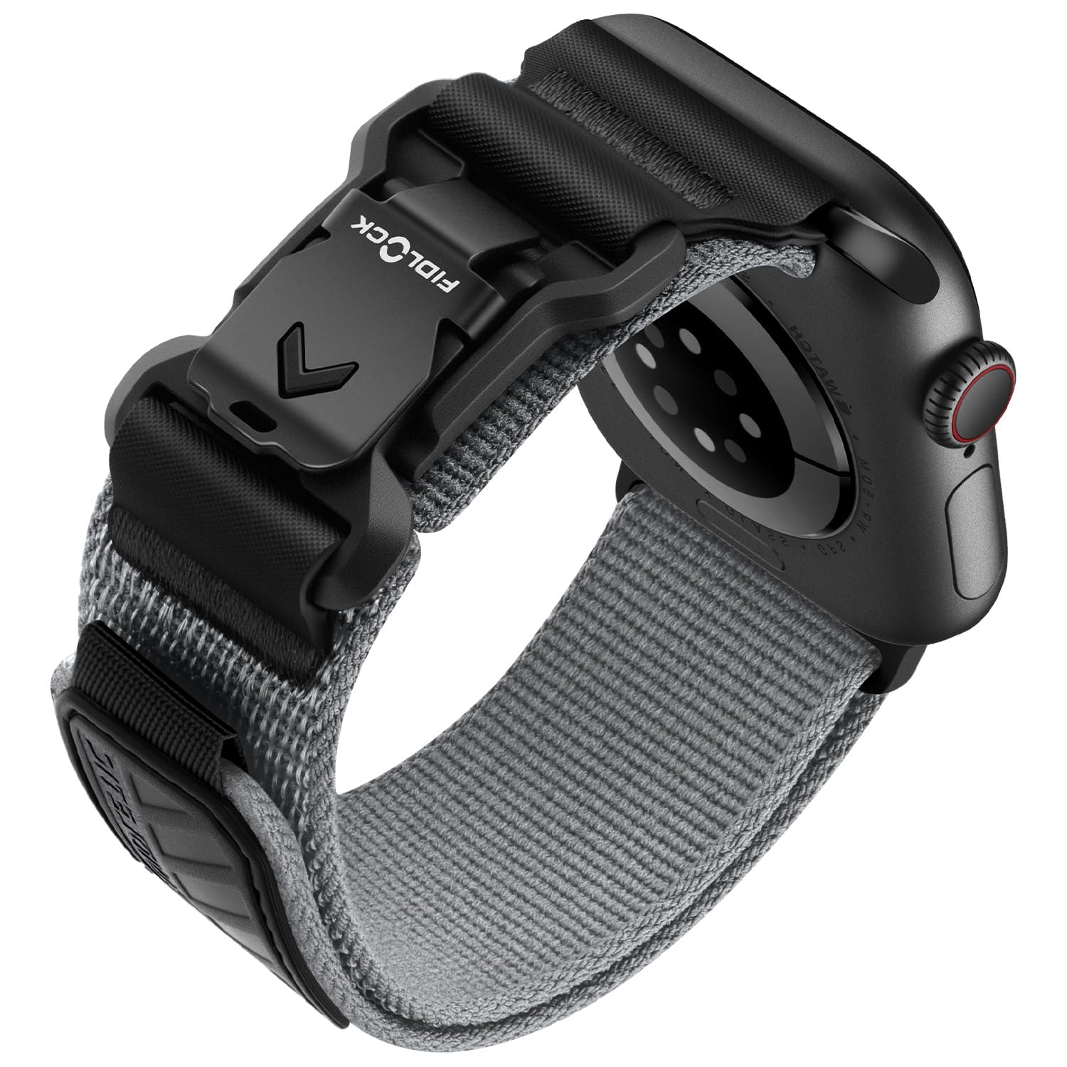 Bandletic Compatible with Apple Watch Series 11 Bands, Wide Soft Stretchy Sport Band with Magnetic Fidlock V-Buckle for iWatch 4