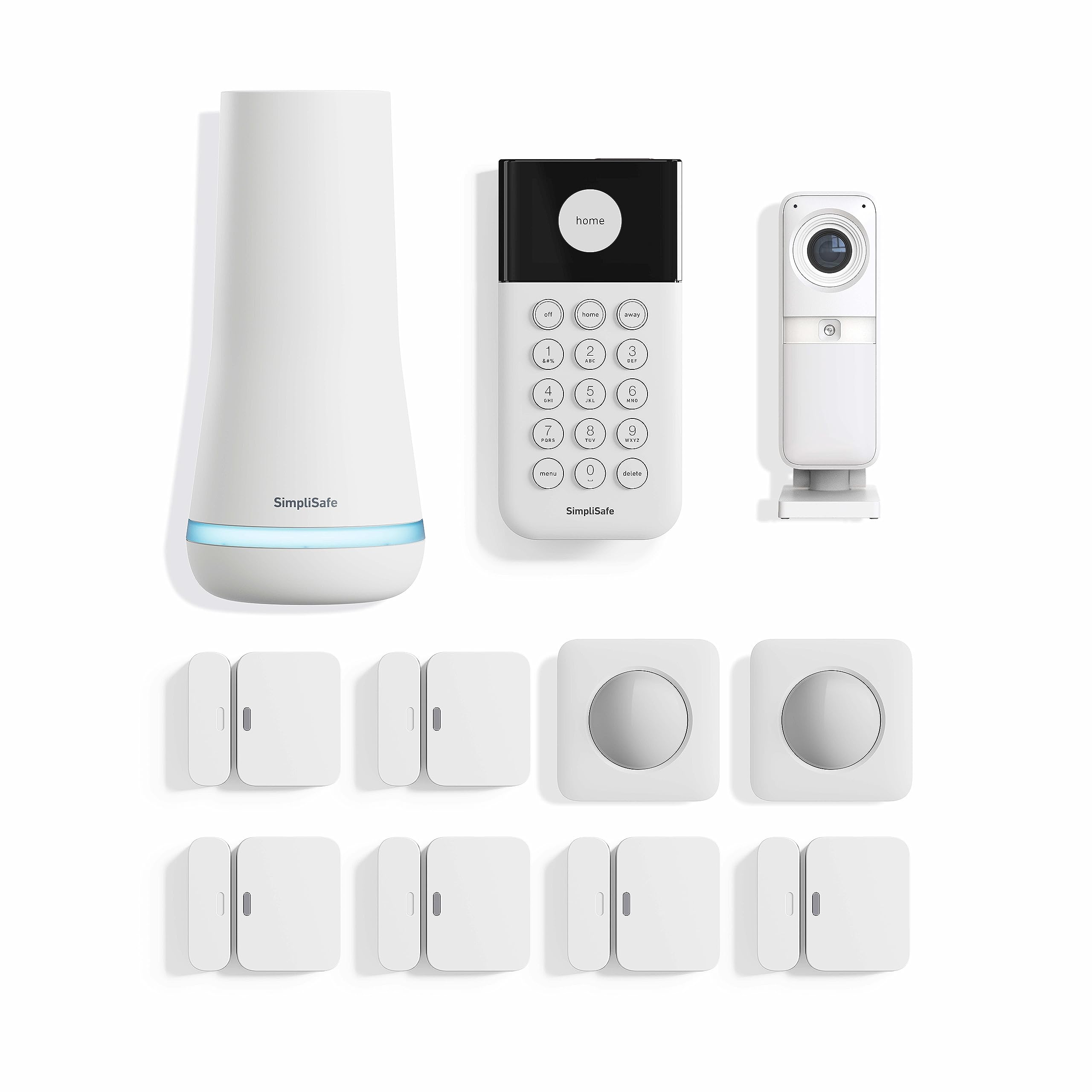 Simplisafe 11 Piece Wireless Home Security System Gen 3 With Wireless Indoor Hd Camera   Optional 24/7 Professional Monitoring  