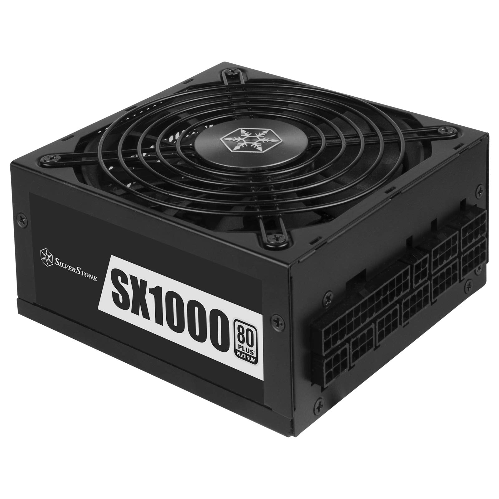 SilverStone Technology SX1000 Platinum 1000W Fully Modular SFX-L Power Supply, 80 Plus Platinum Efficiency