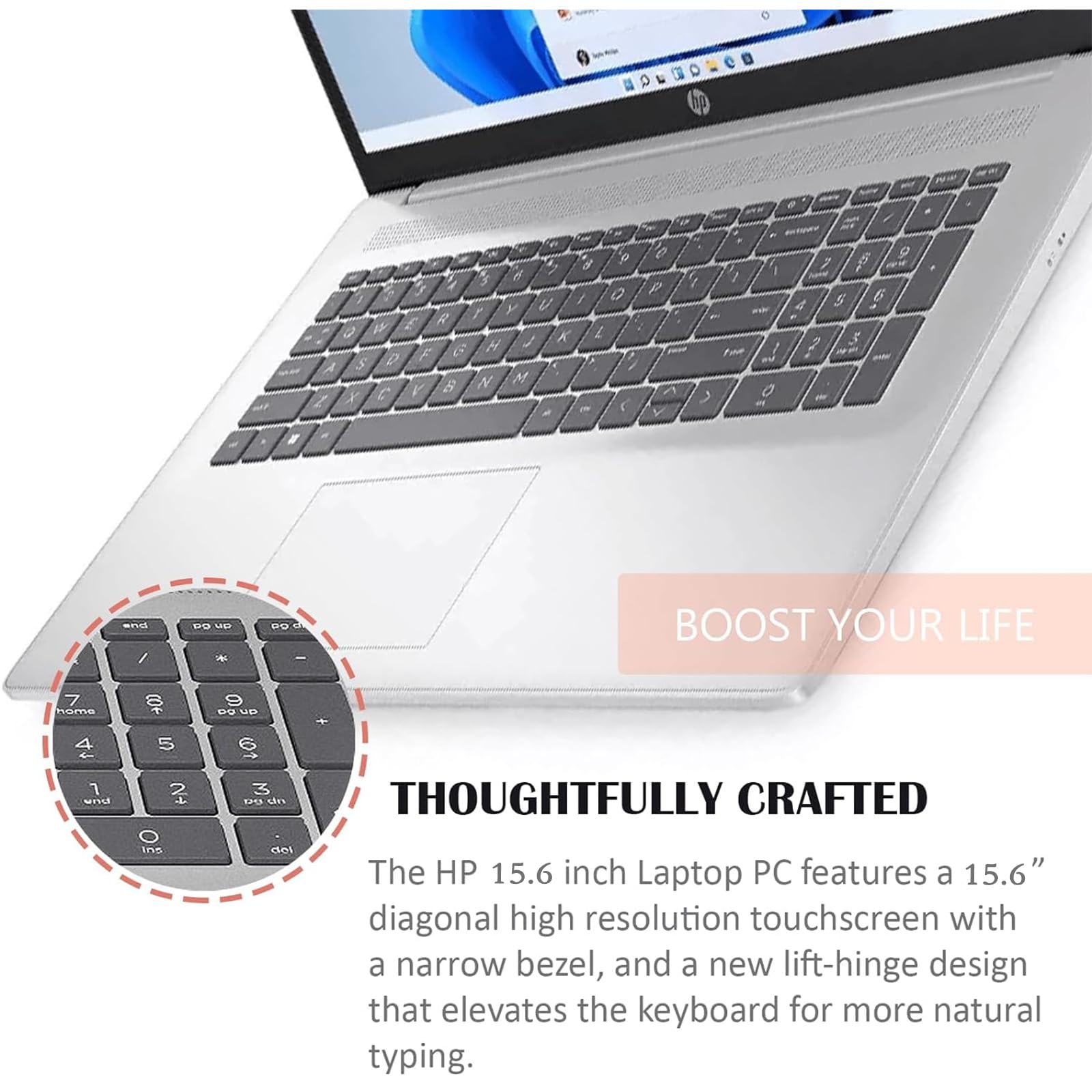 Hp Pavilion 15 Laptop - 15.6Inch Full Hd 1080P Display - Amd Ryzen 5 7520U Fast Charge - Long Battery Life - Wi-Fi 6 - Webcam -