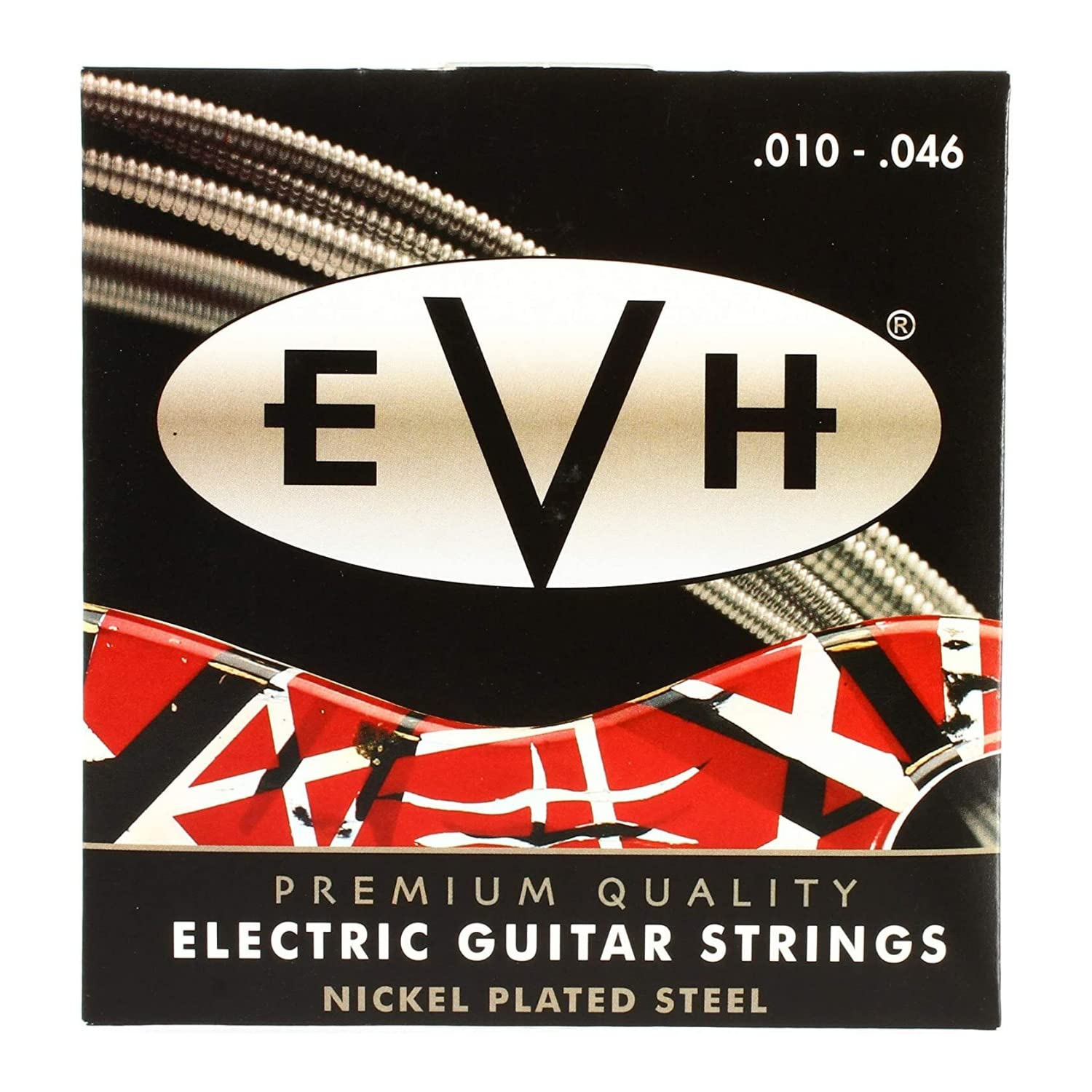 Fender Evh Premium Nickel Plated Electric Guitar Strings, .010   .046