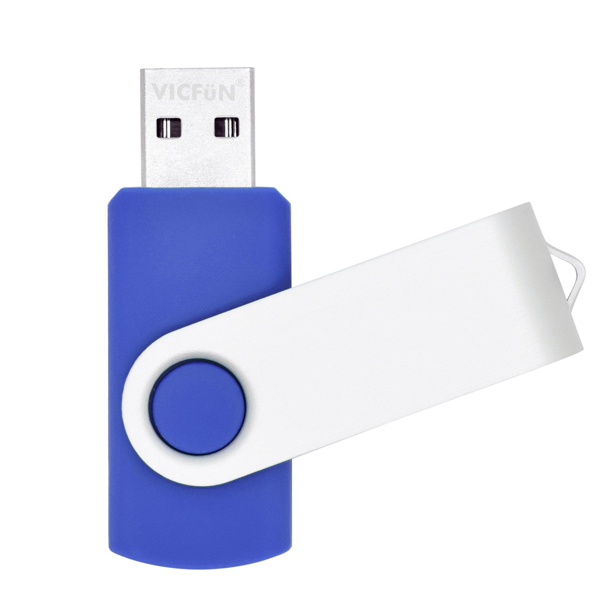 Vicfun 100Pcs 8Gb Flash Drives Bulk 8Gb Usb Flash Drive 8Gb Memory Stick Usb 2.0 Blue