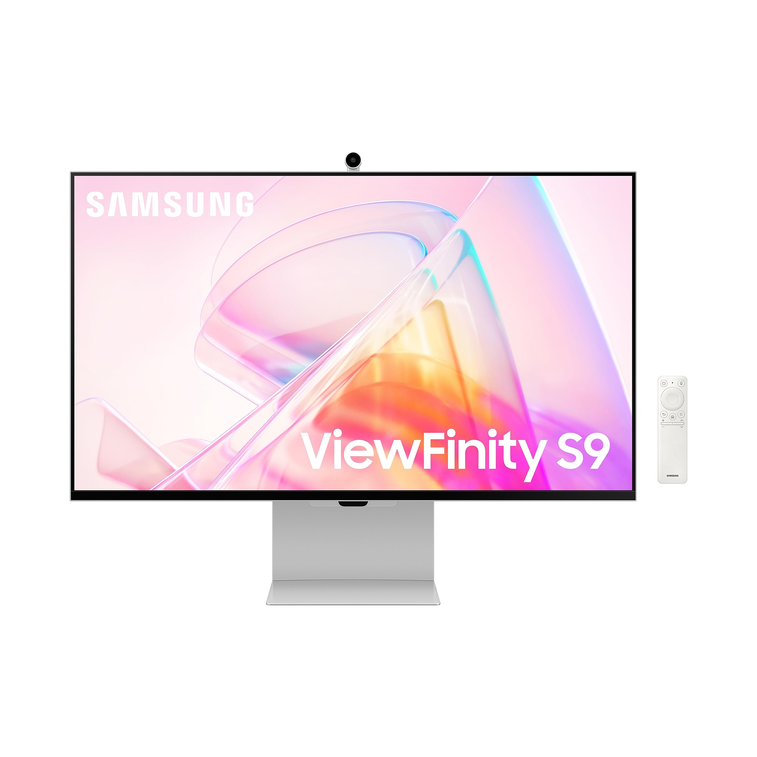 SAMSUNG 27 ViewFinity S9 Series 5K Computer Monitor, Thunderbolt 4, DisplayPort, Matte Display, 4K Slimfit-Camera, Slim Metal De