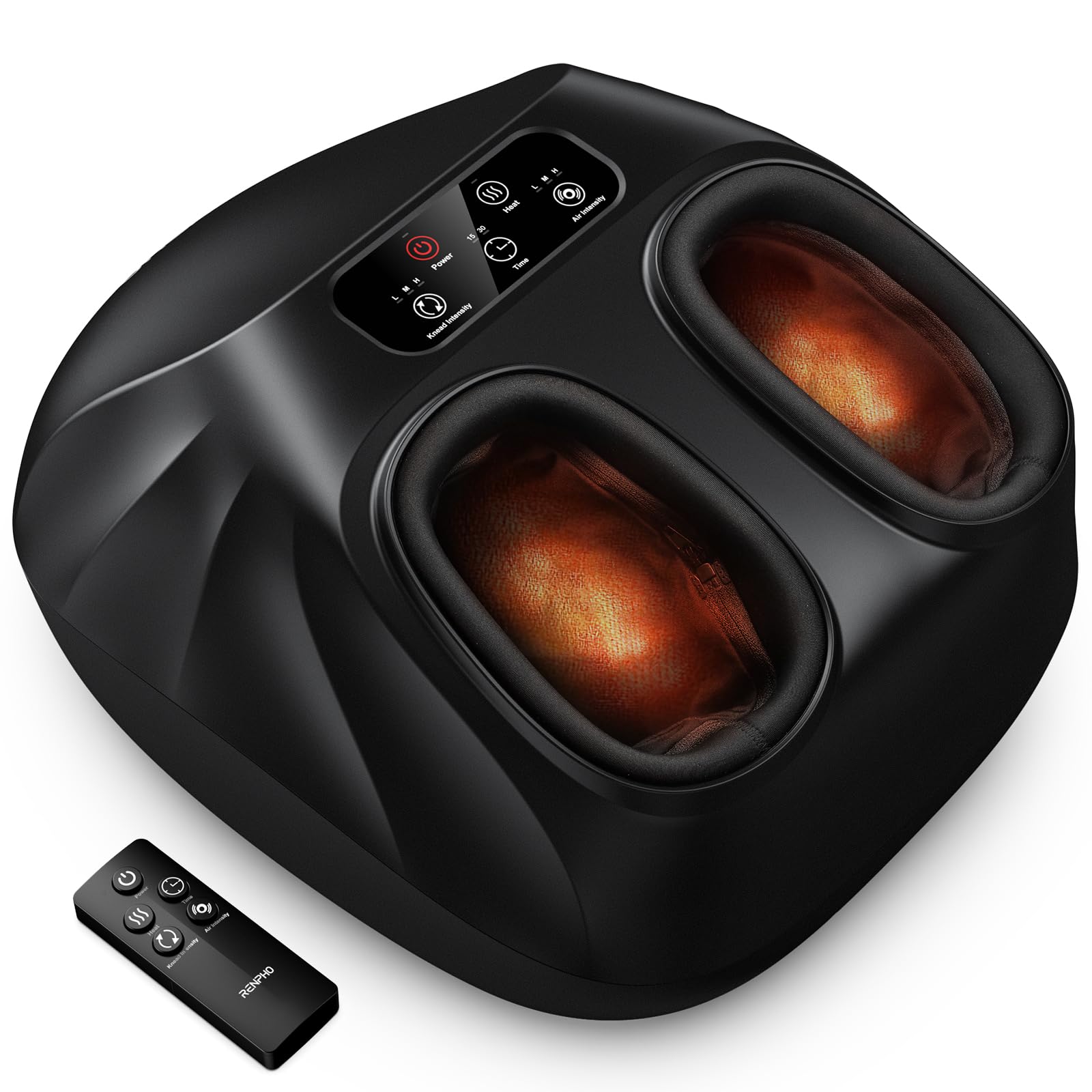 Renpho Foot Massager Machine, Fsa Hsa Eligible Shiatsu Foot Massager For Neuropathy, Plantar Fasciitis Massager, Deep Kneading F