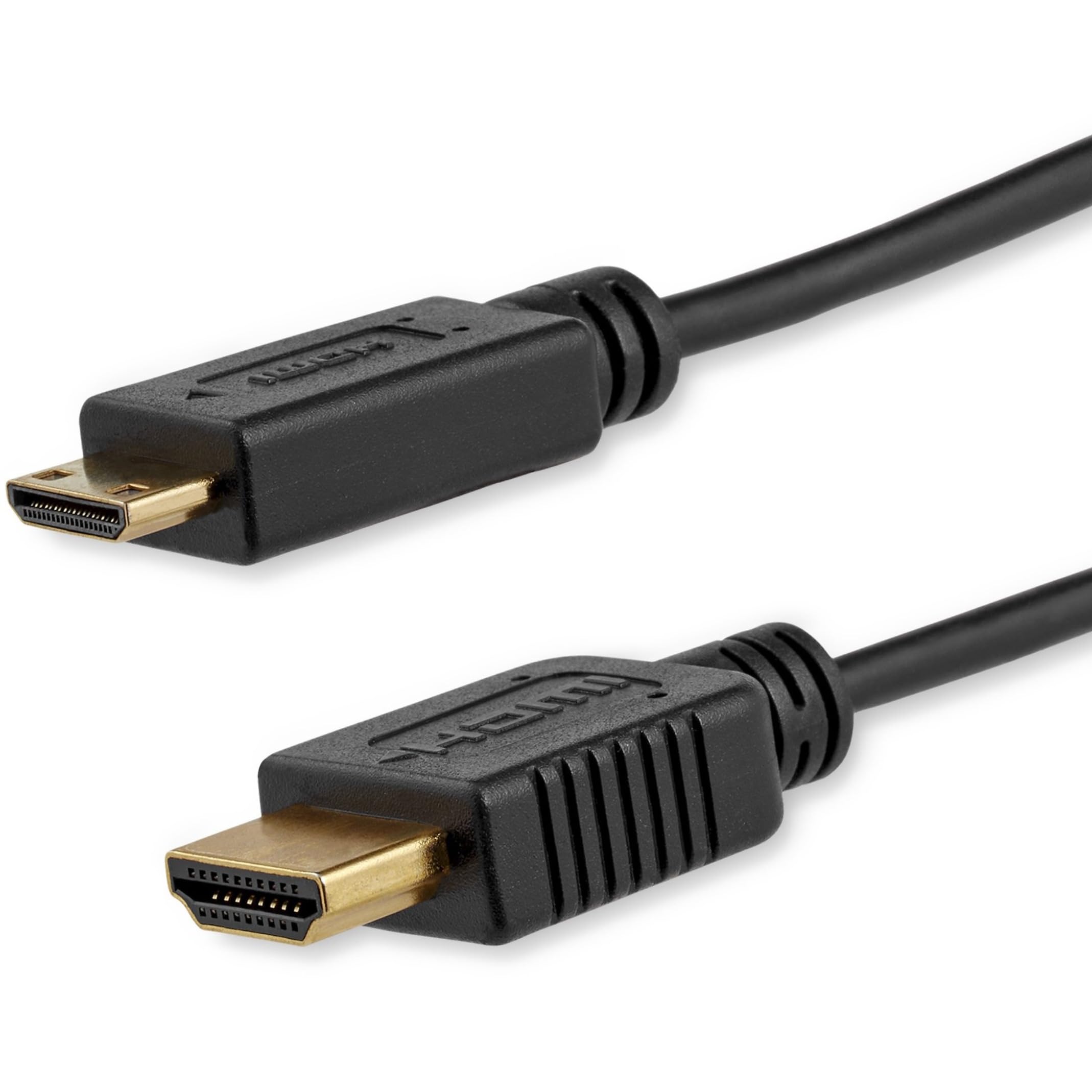 Startech.Com 6 Ft High Speed Hdmi Cable With Ethernet  Hdmi To Hdmi Mini  M/M (Hdmiacmm6S),Black