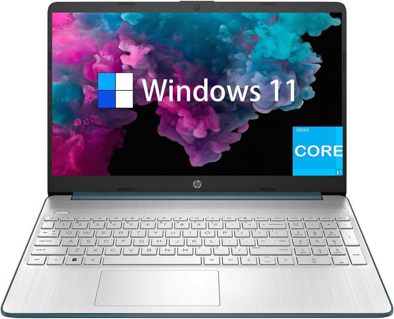 HP 15.6 Inch Laptop for College Students, Business, Intel Core i3-1115G4, 16GB RAM, 1TB SSD, Windows 11 Home, HDMI, SD Card Read