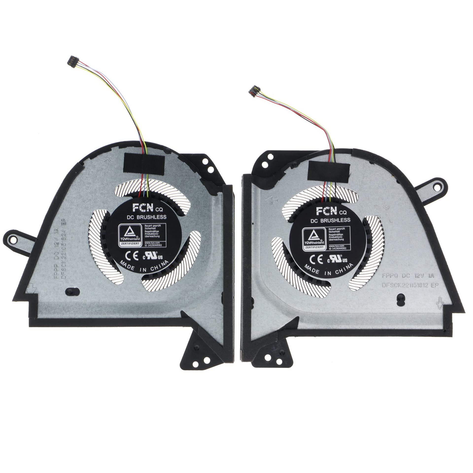Replacement CPU&GPU Cooling Fan for ASUS ROG Zephyrus G15 (2022) GA503RX GA503RS GA503RW GA503RM UX325SA UX325UA FPPP 13NR0800T0