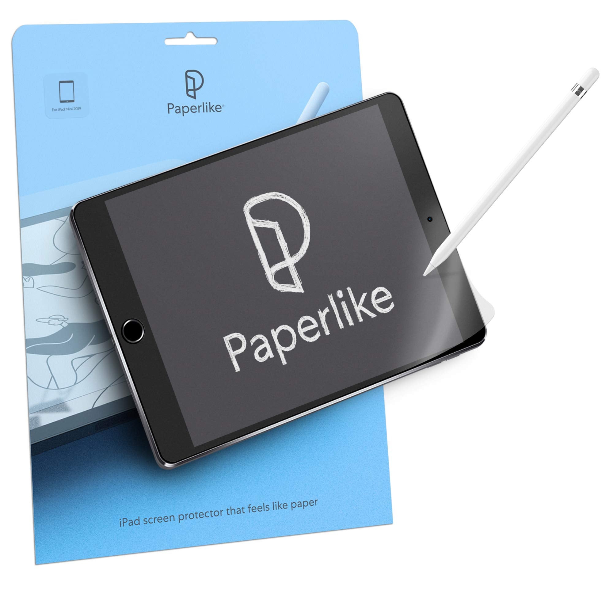 Paperlike 2.0 (2 Pieces) For Ipad Mini 7.9'' (2019)   Screen Protector For Drawing, Writing, And Note Taking Like On Paper