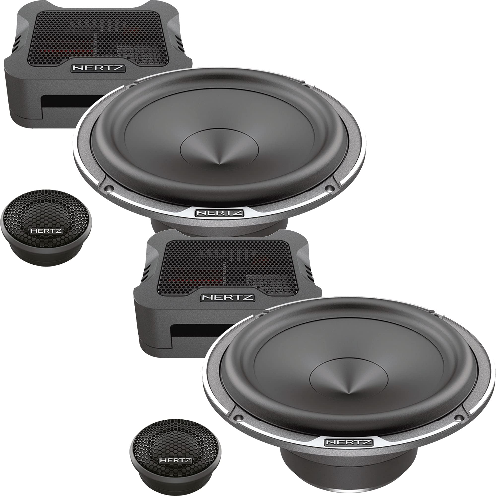 Hertz Mille Pro Series Mpk 1653 6.5' Two Way Pro Audio Component System W/ 1' Tweeters