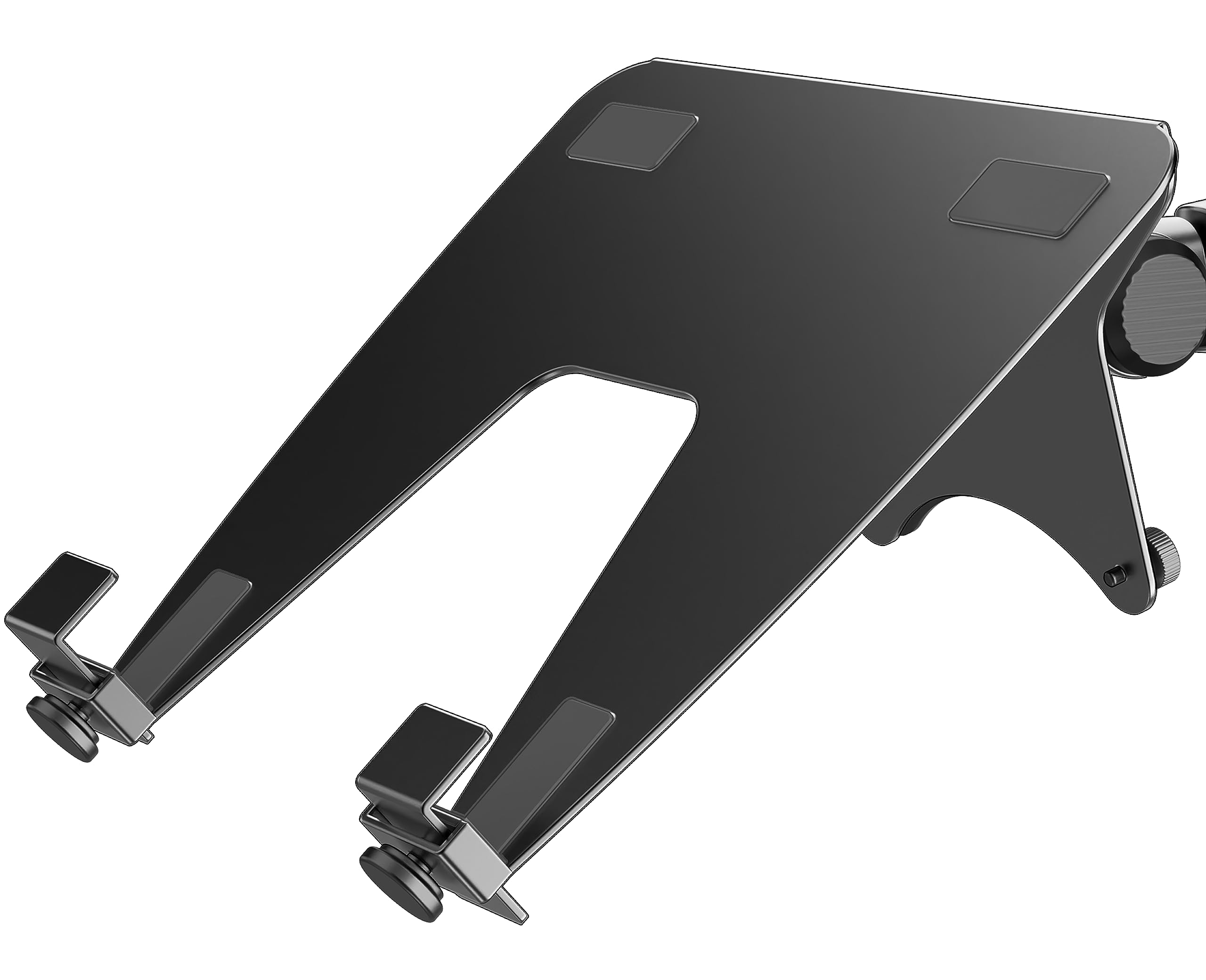 Ergounion Laptop Tray For Monitor Arm   Vesa Mount 100X100Mm, Laptops Up To 17.3In & 28.6Lbs   Notebook Tray Office Desk Accesso