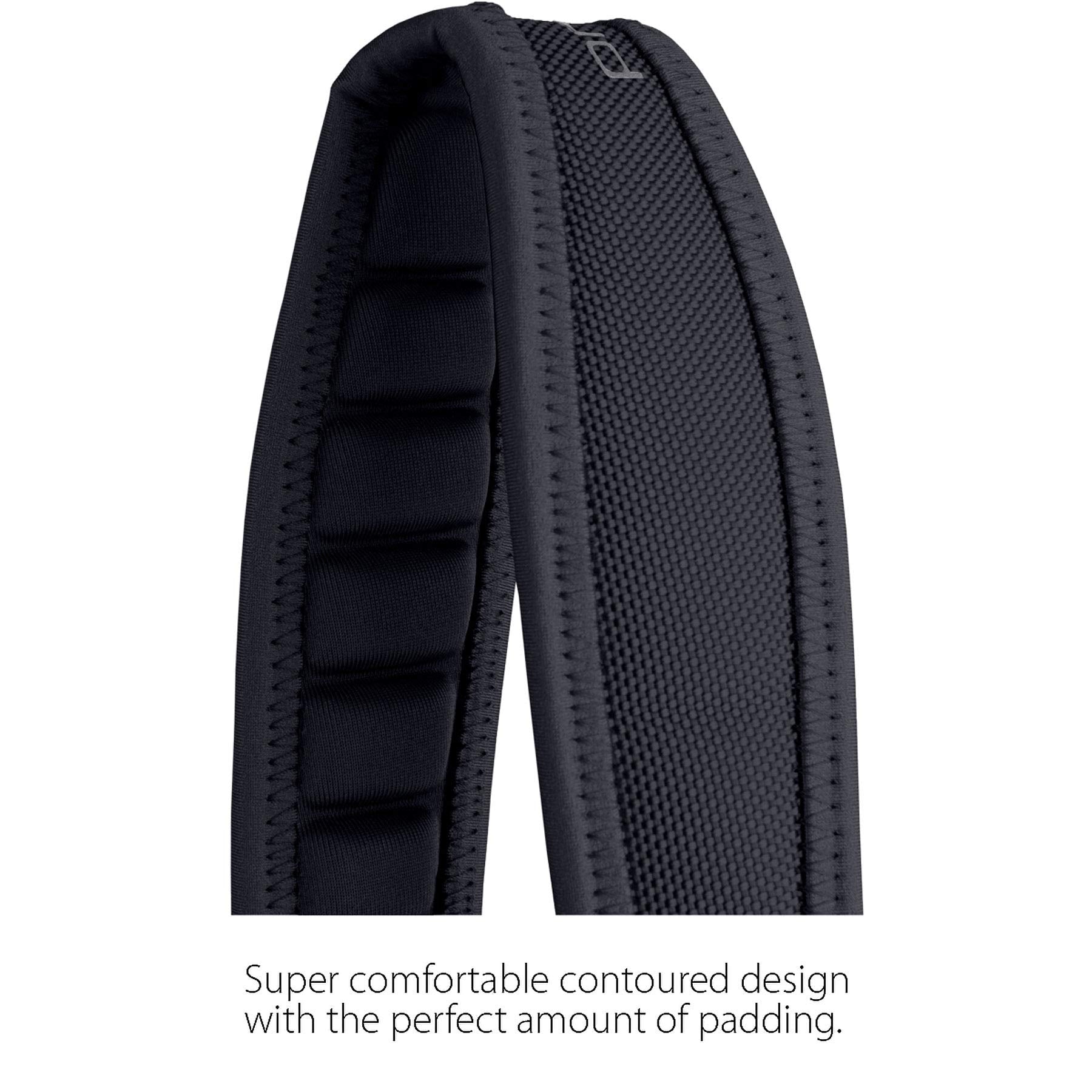 Pro Tec Protec Nls310M 22-Inch Ballistic Neoprene Less-Stress Saxophone Neck Strap With Coated Metal Hook Abdominal Support,Blac