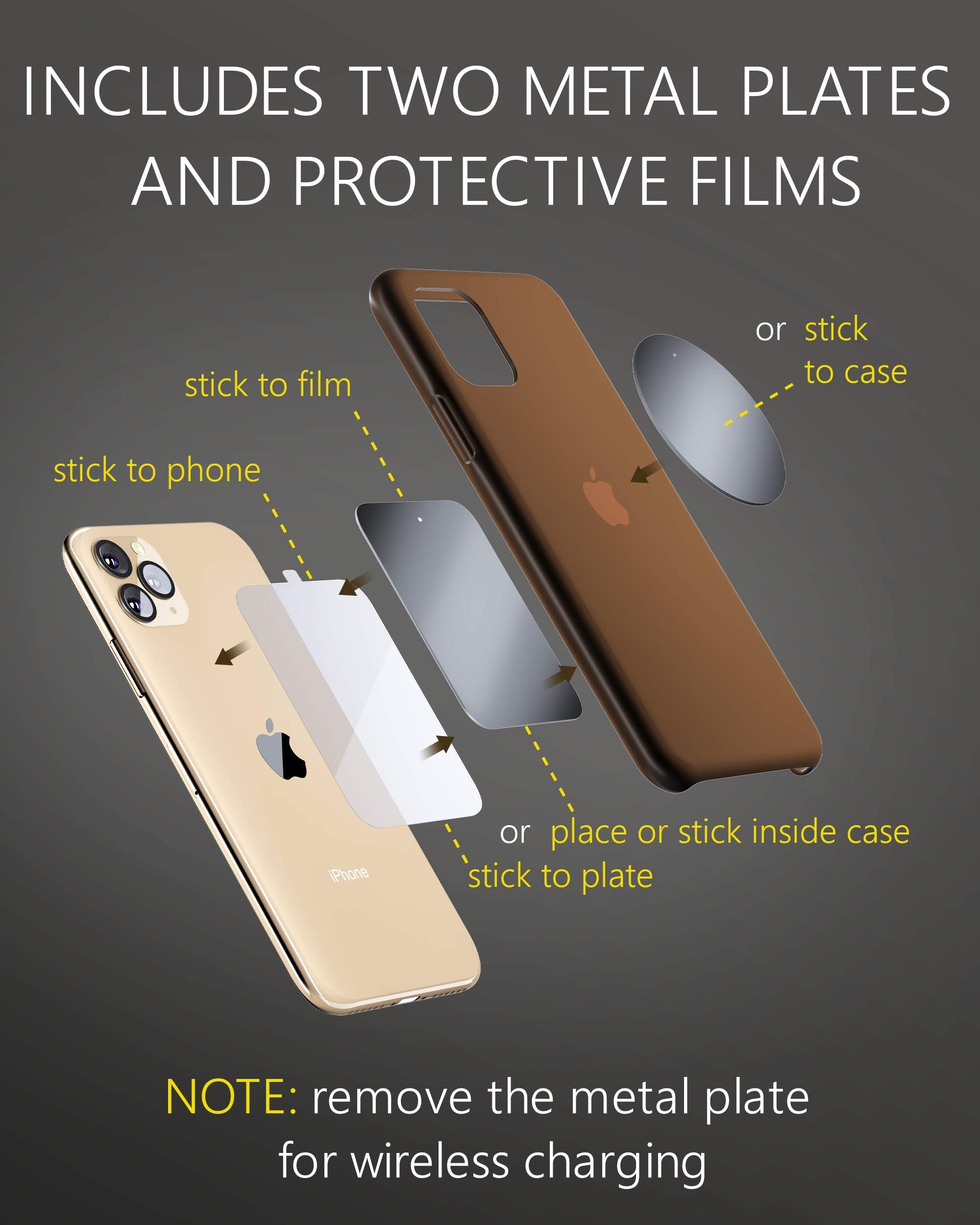 Air Vent Car Phone Mount Holder   Locking Cell Phone Car Mount Universal For Any Smartphone, Iphone, Android   Clip On Car Phone