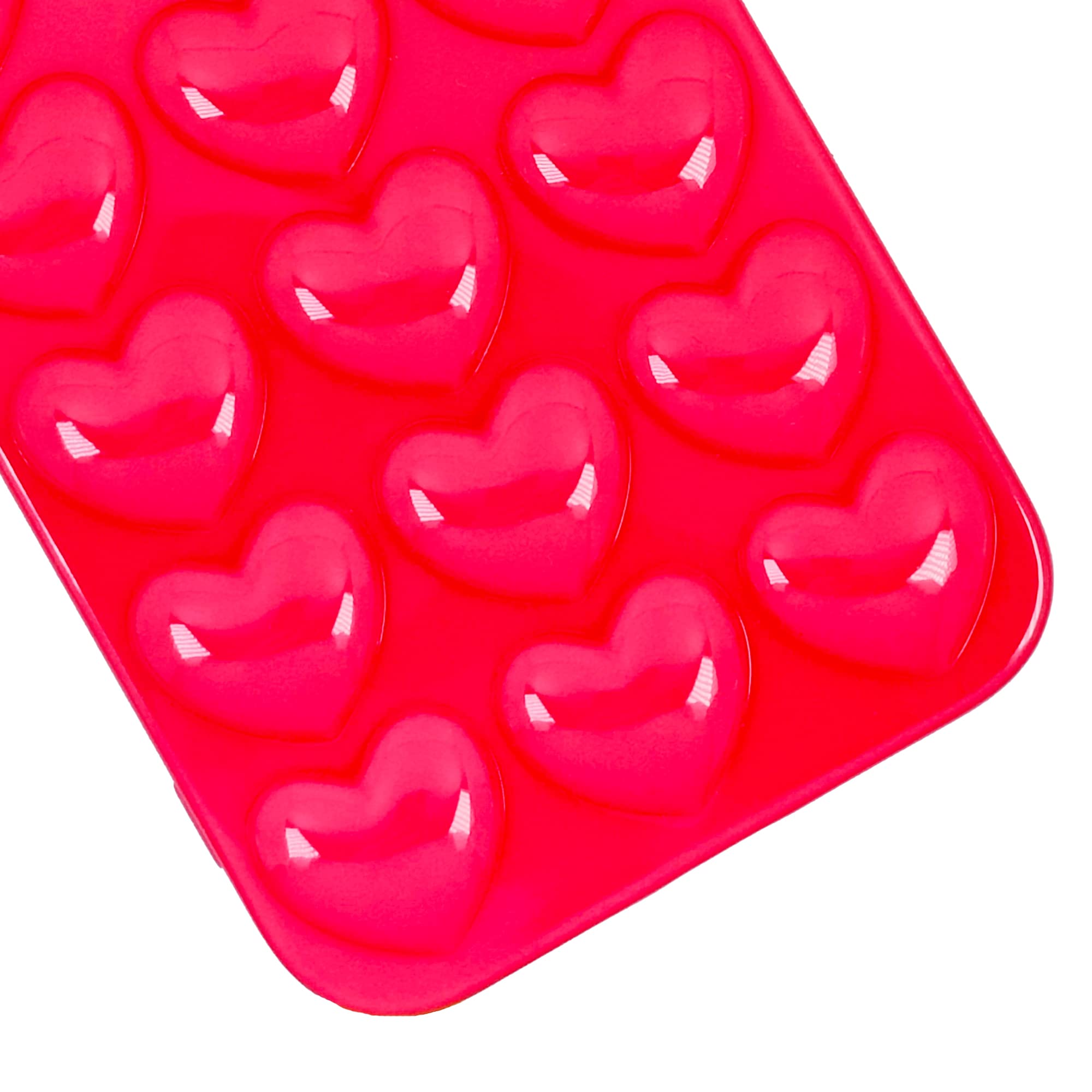 Dmaos For Iphone 15 Plus Case For Women, 3D Pop Bubble Heart Kawaii Gel Cover, Cute Girly For Iphone15 Plus 6.7 Inch - Hot Pink