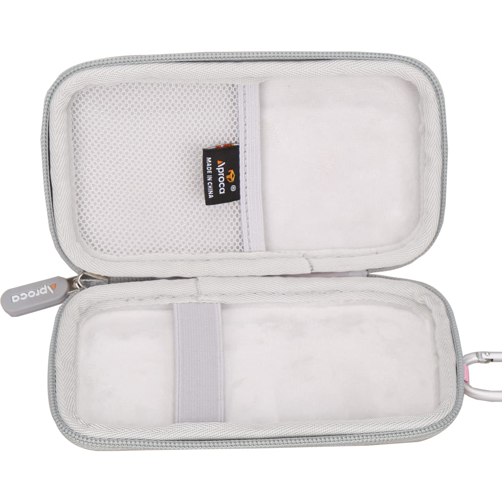 Aproca Hard Storage Travel Case, For Luxtude Powereasy 5000Mah Ultra Slim Portable Phone Charge Pink