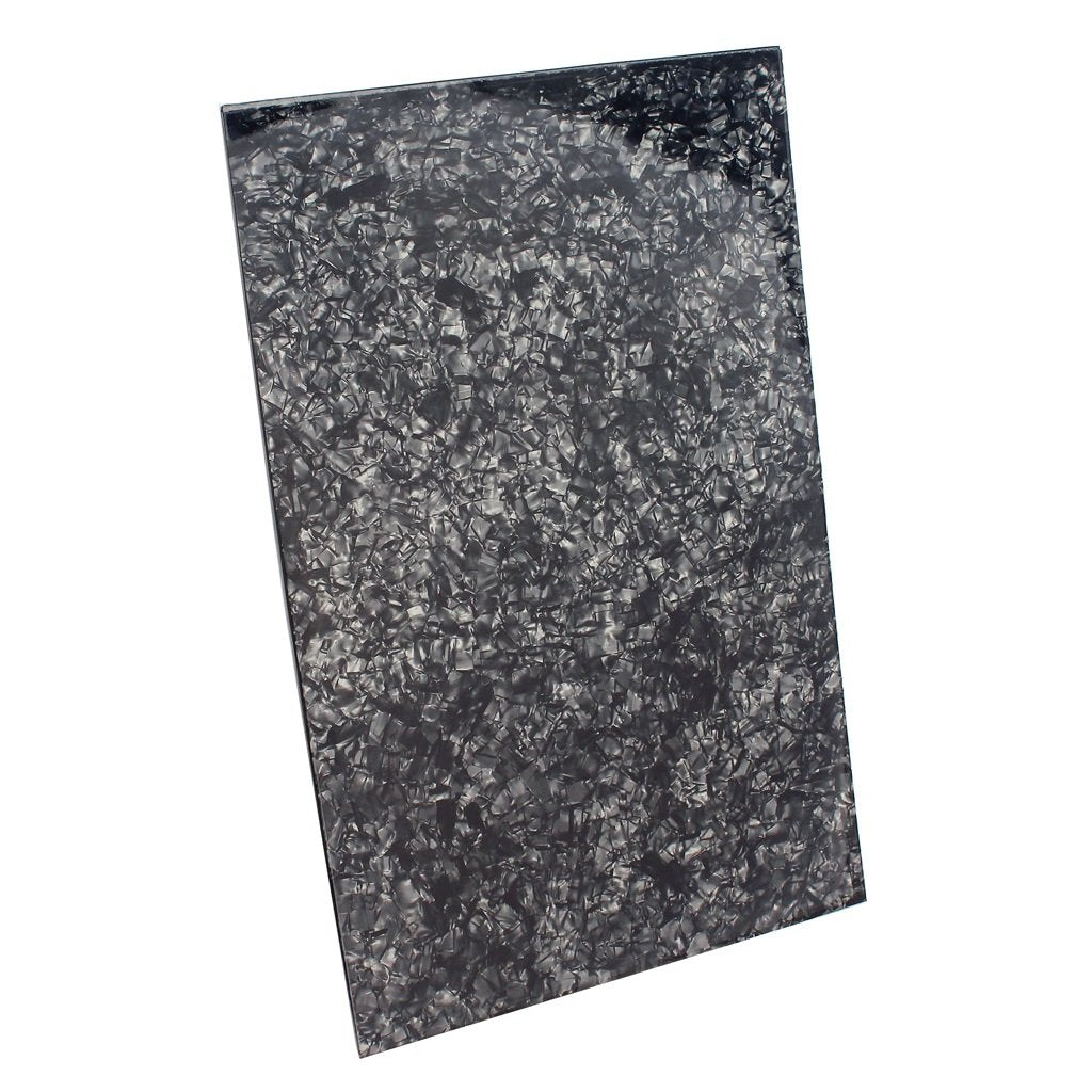 Guitar Pickguard, Blank Black Pick Guards Material 3 Ply 11.6X17 Inch,Electric/Acousticguitar Pickguard Material Sheet