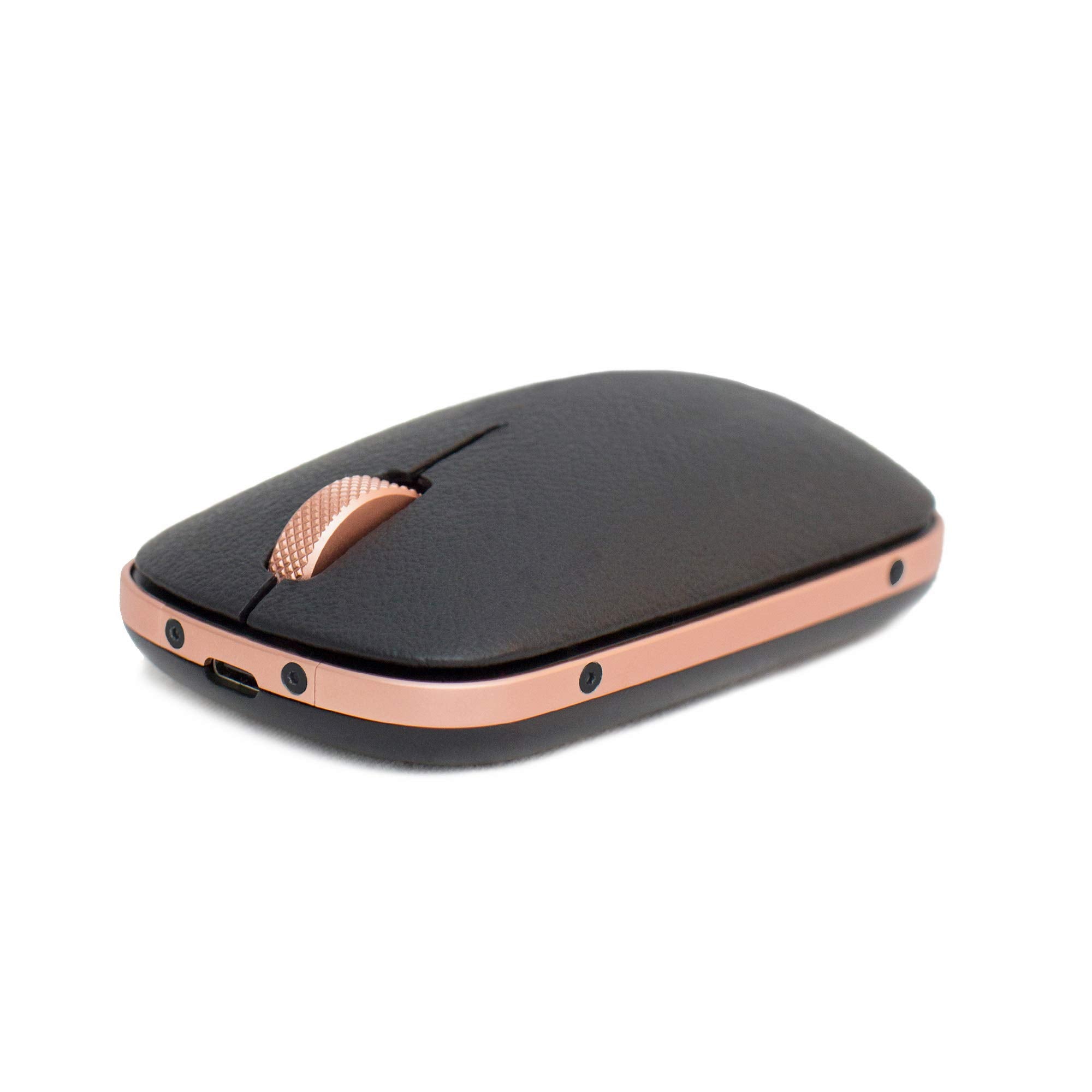 Azio Bluetooth Rm Rcm L 03 Retro Classic Mouse (Artisan), Black And Gold