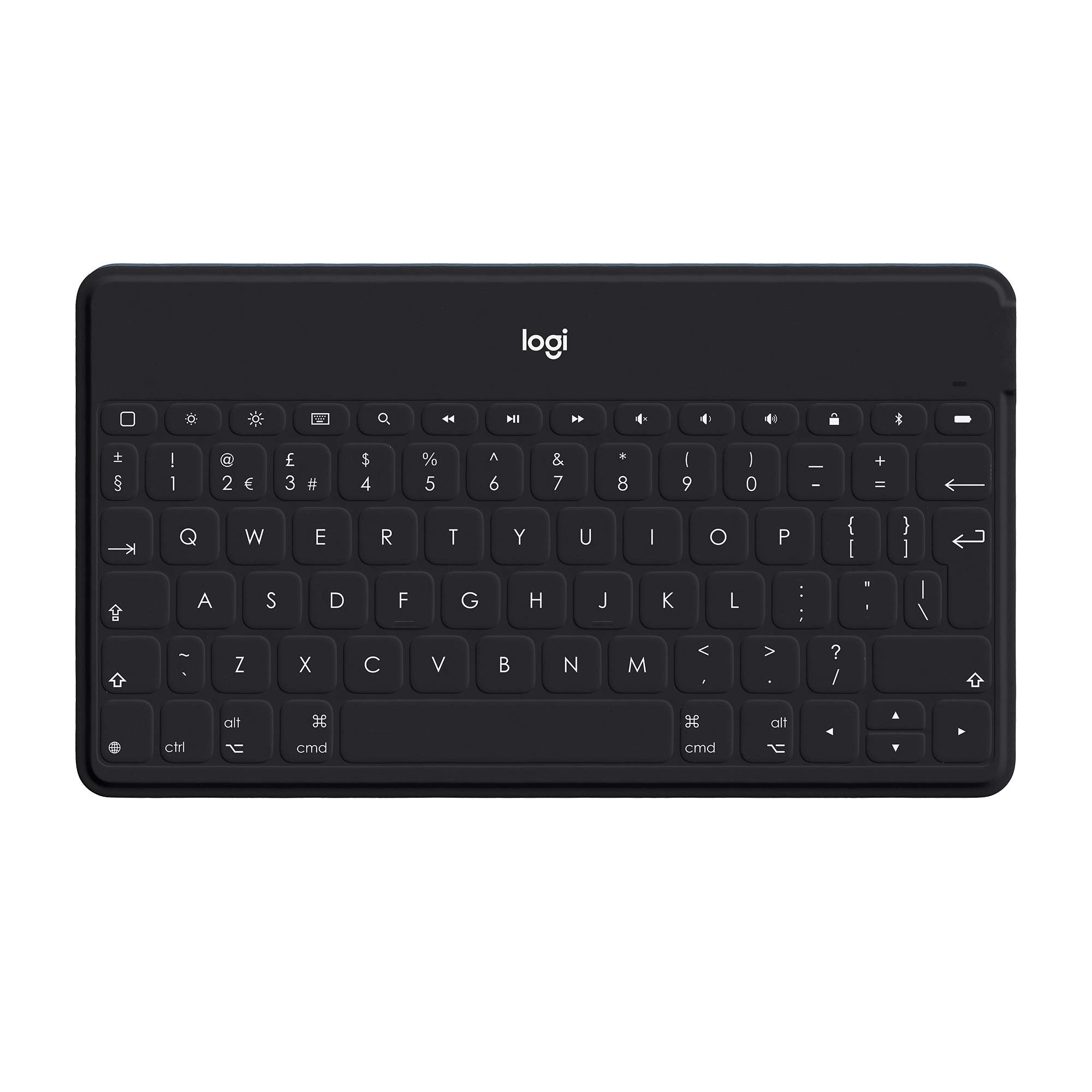 Logitech Keys To Go Ultra Portable, Stand Alone Keyboard Compatible Devices All Ios Devices Including Ipad, Iphone And Apple Tv