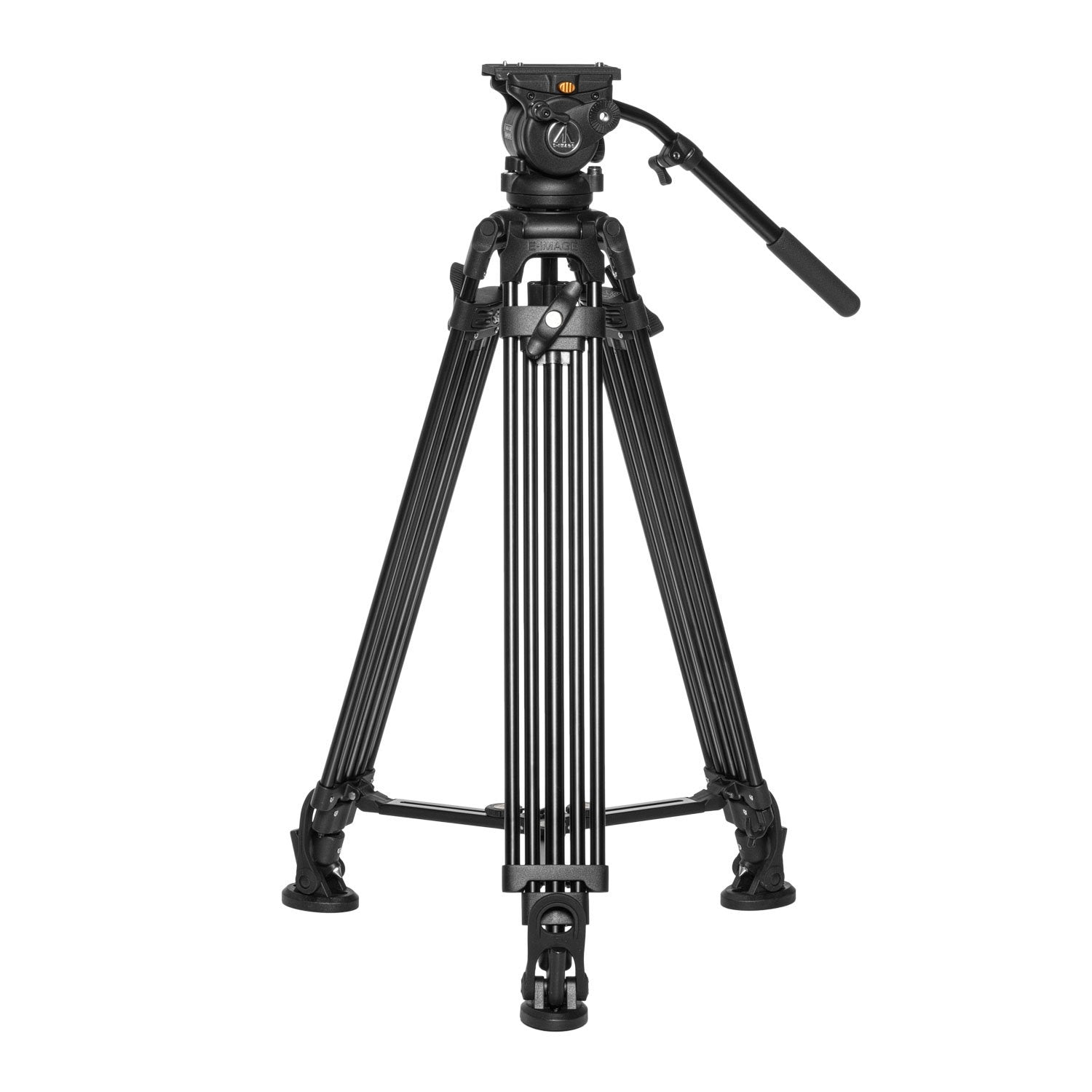 Ikan 2 Stage Aluminum Video Tripod W/ Gh05 Fluid Pan/Tilt Head, Maximum Height: 67