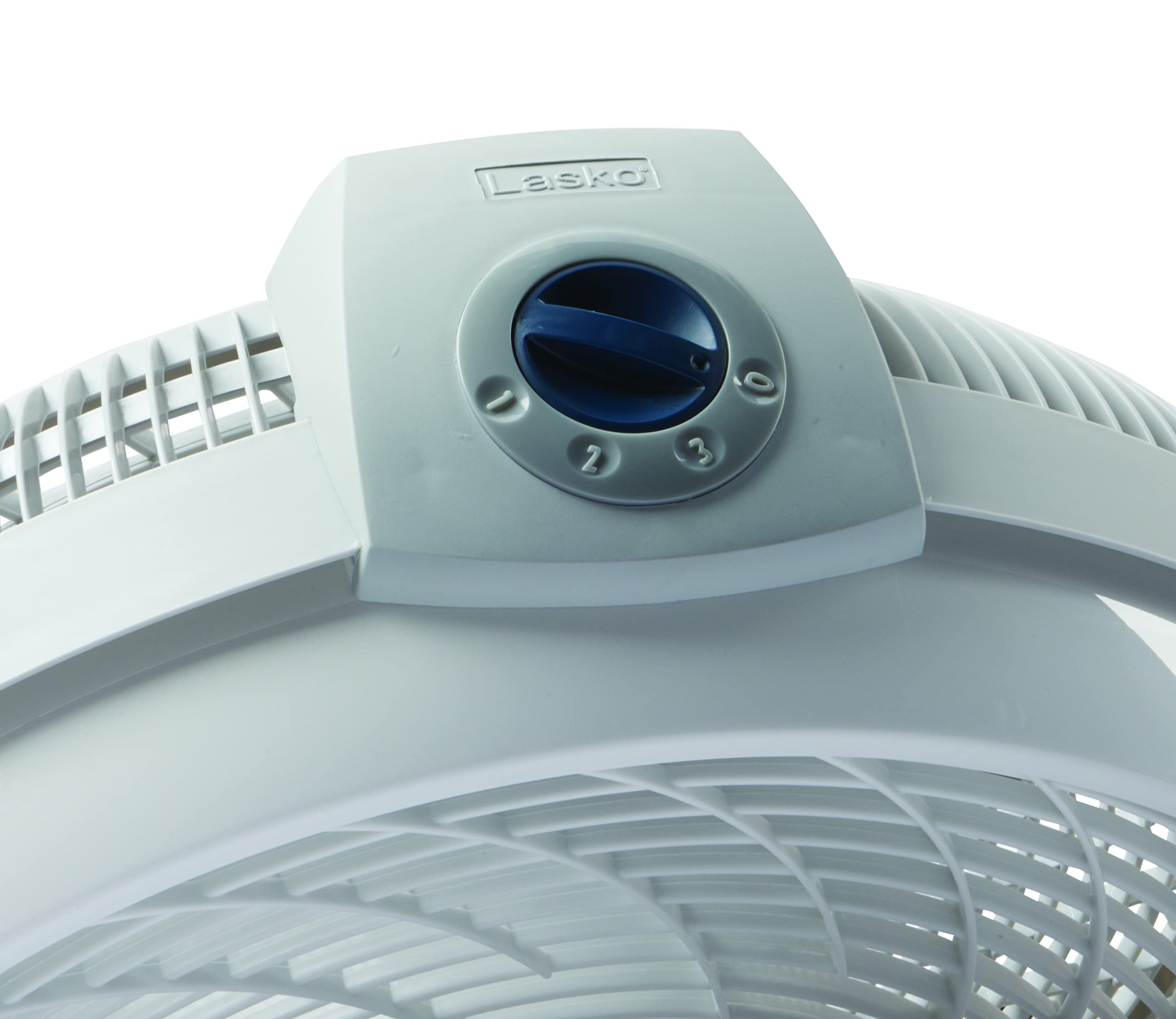 Lasko 20 Inches 3 Speed Cyclone Air Circulator Portable Full Tilt Floor Or Wall Mount Pivoting Fan For Large Rooms And Office, White