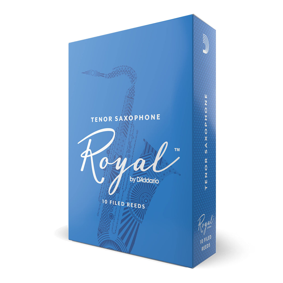 Daaddario Woodwinds Royal Tenor Sax Reeds, Strength 25, 10-Pack