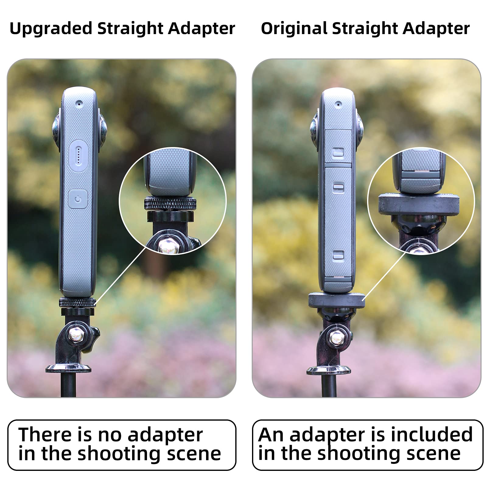 1/4 Inch Aluminum Metal Camera Mount Adapter, Conversion Camera Tripod Mount Compatible With Gopro Hero 13/12/11/10/9/8 Black,Other Action Cameras And Other Standard 1/4 Accessories(2 Packs)