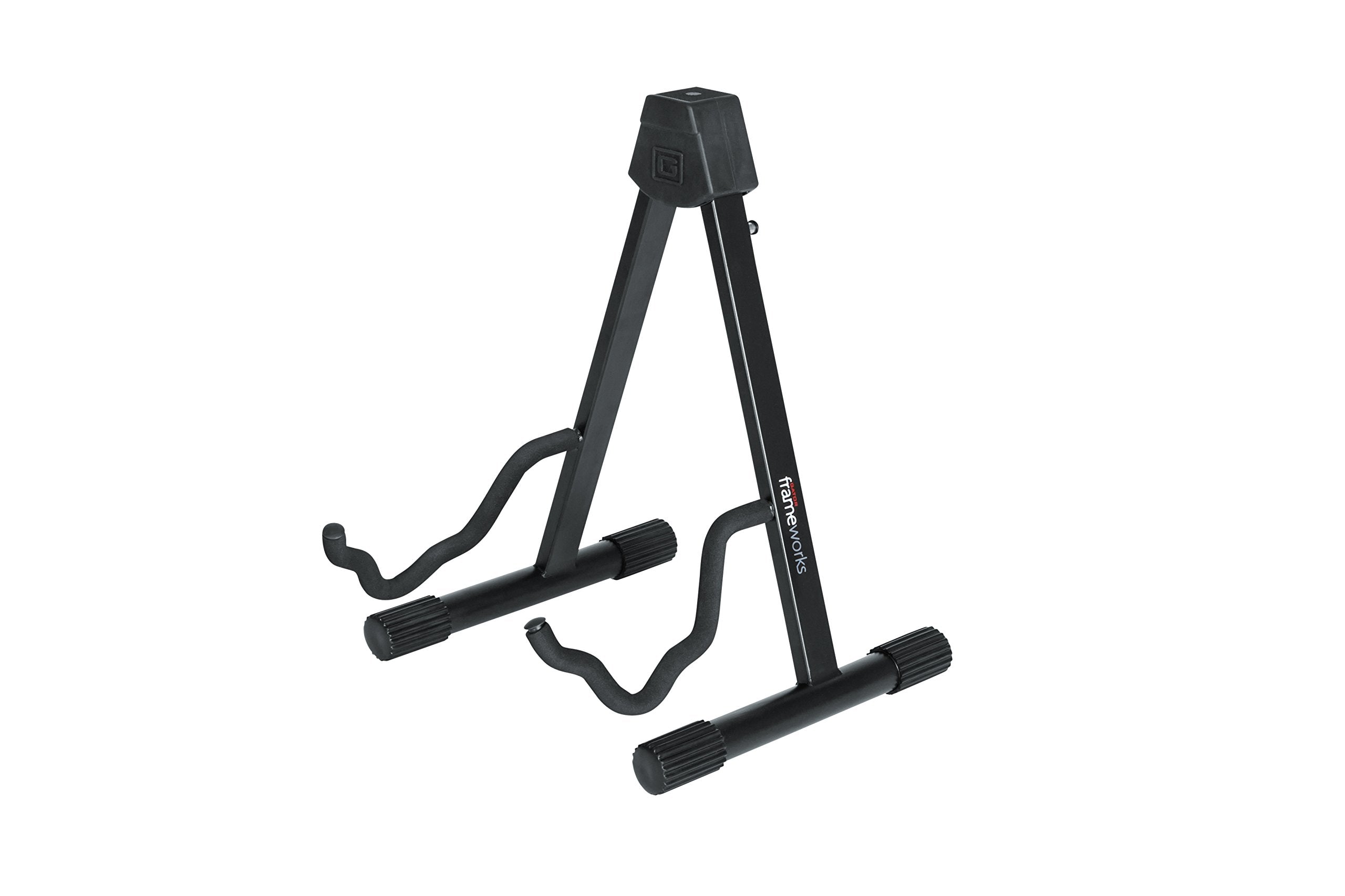 Gator Frameworks 'A' Frame Folding Guitar Stand; Holds Electric Or Acoustic Guitar (Gfw Gtra 4000)