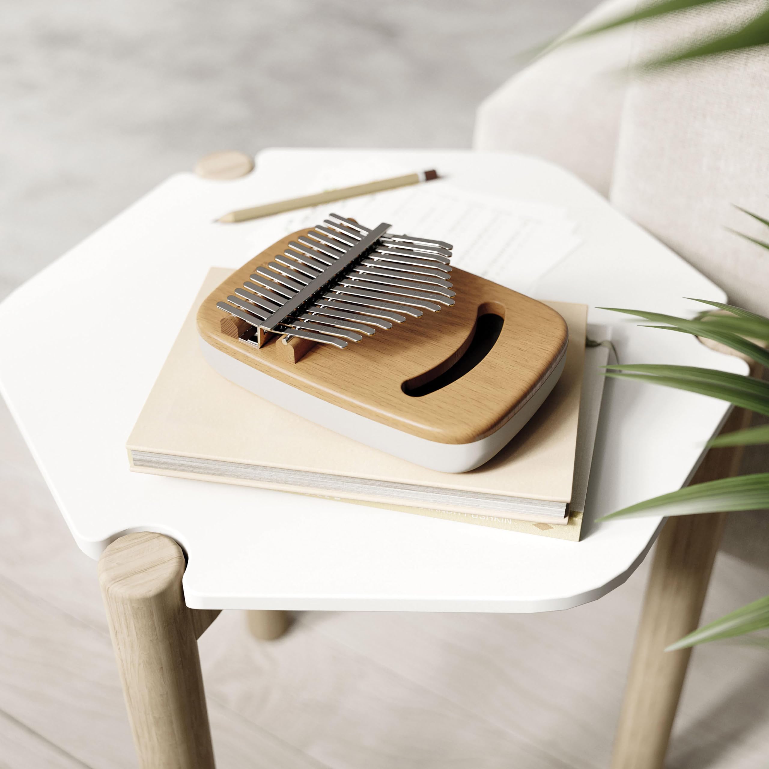 Strumba Kalimba Wht/Nat