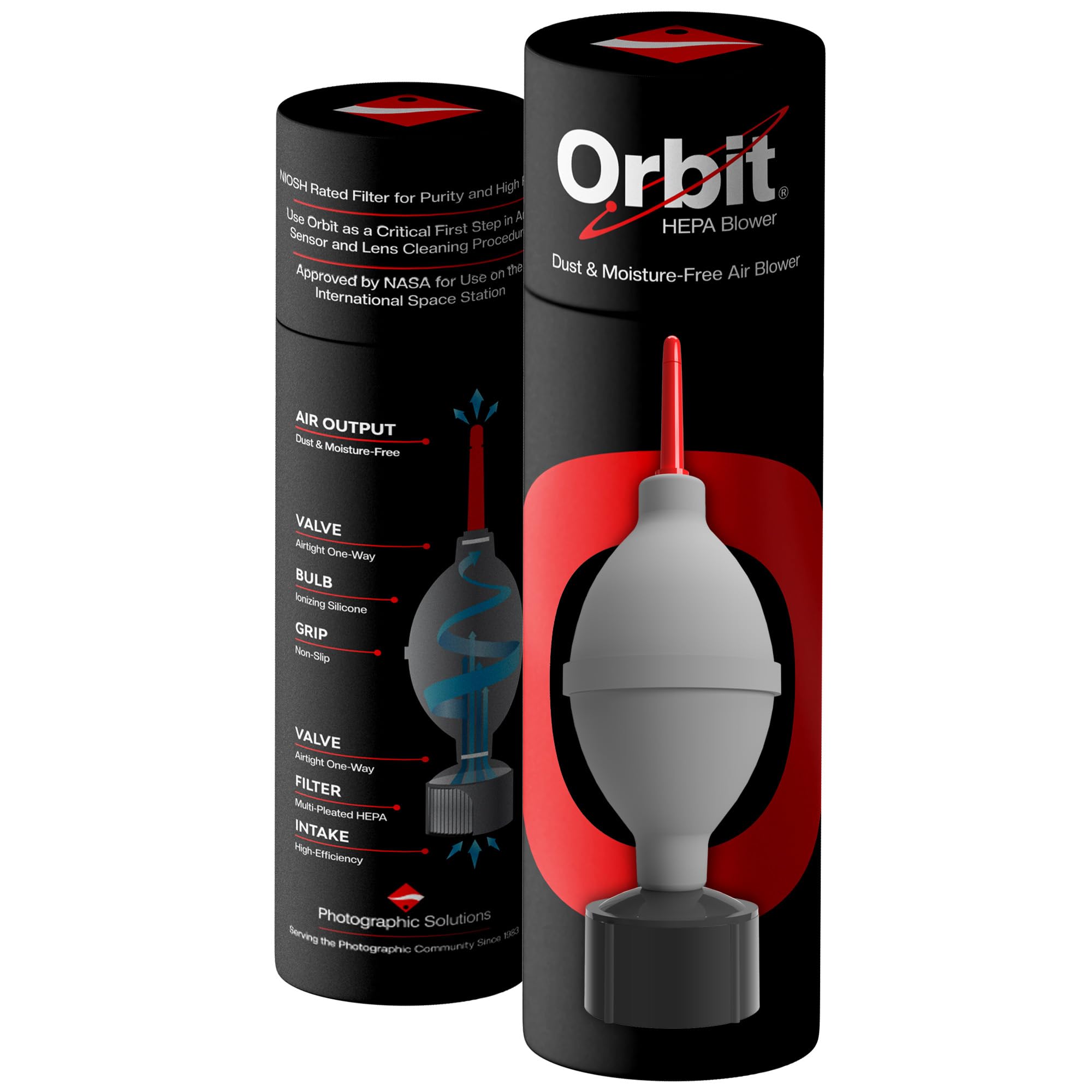 Orbit Blower With Hepa Filter   Air Blower Camera And Lens Cleaner   Camera Sensor Blower   For All Cameras, Sensors, Electronics And Sensitive Equipment   Dust Free Air Blower.