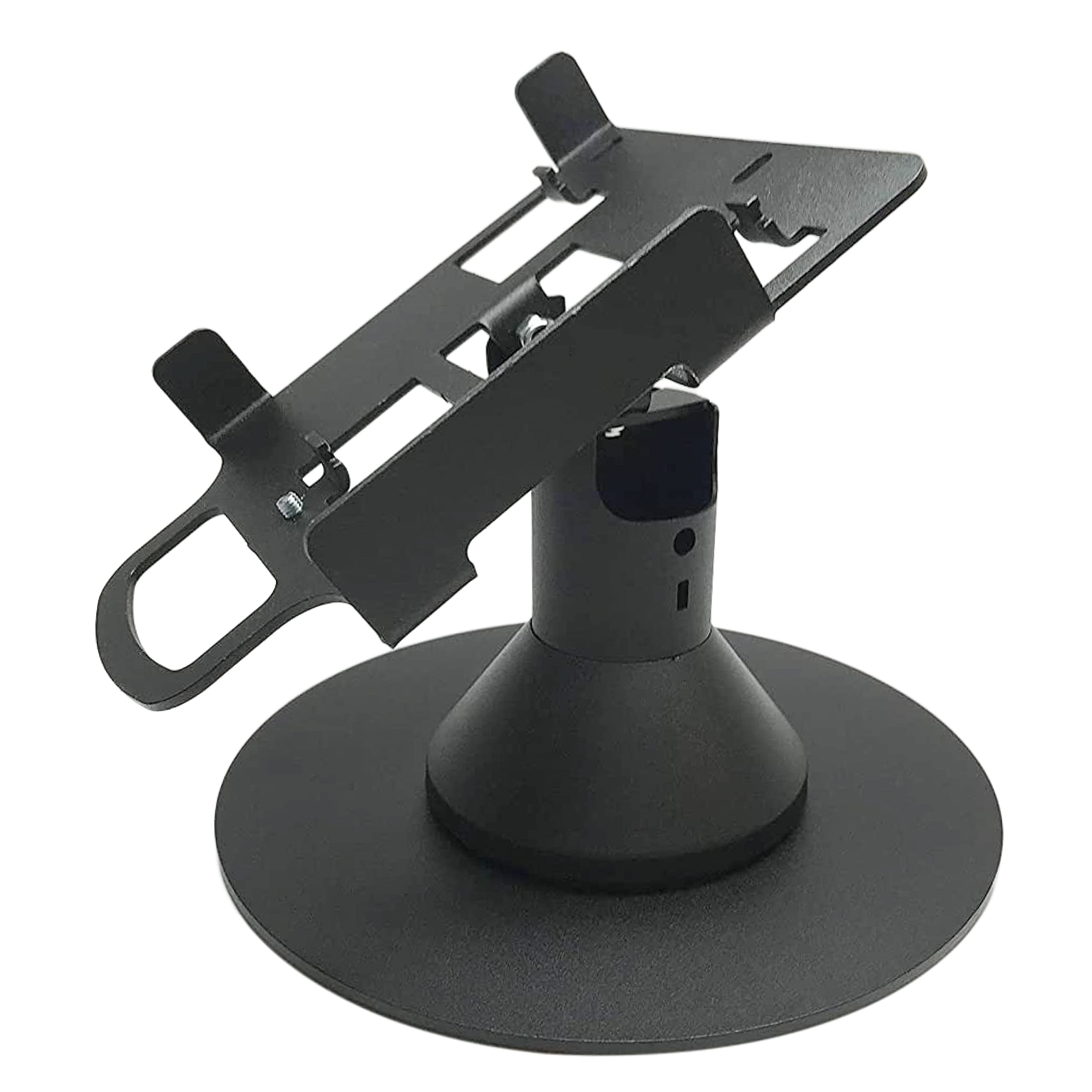 Discount Credit Card Supply Dccstands Ingenico Isc 250 Freestanding Terminal Stand With Round Plate