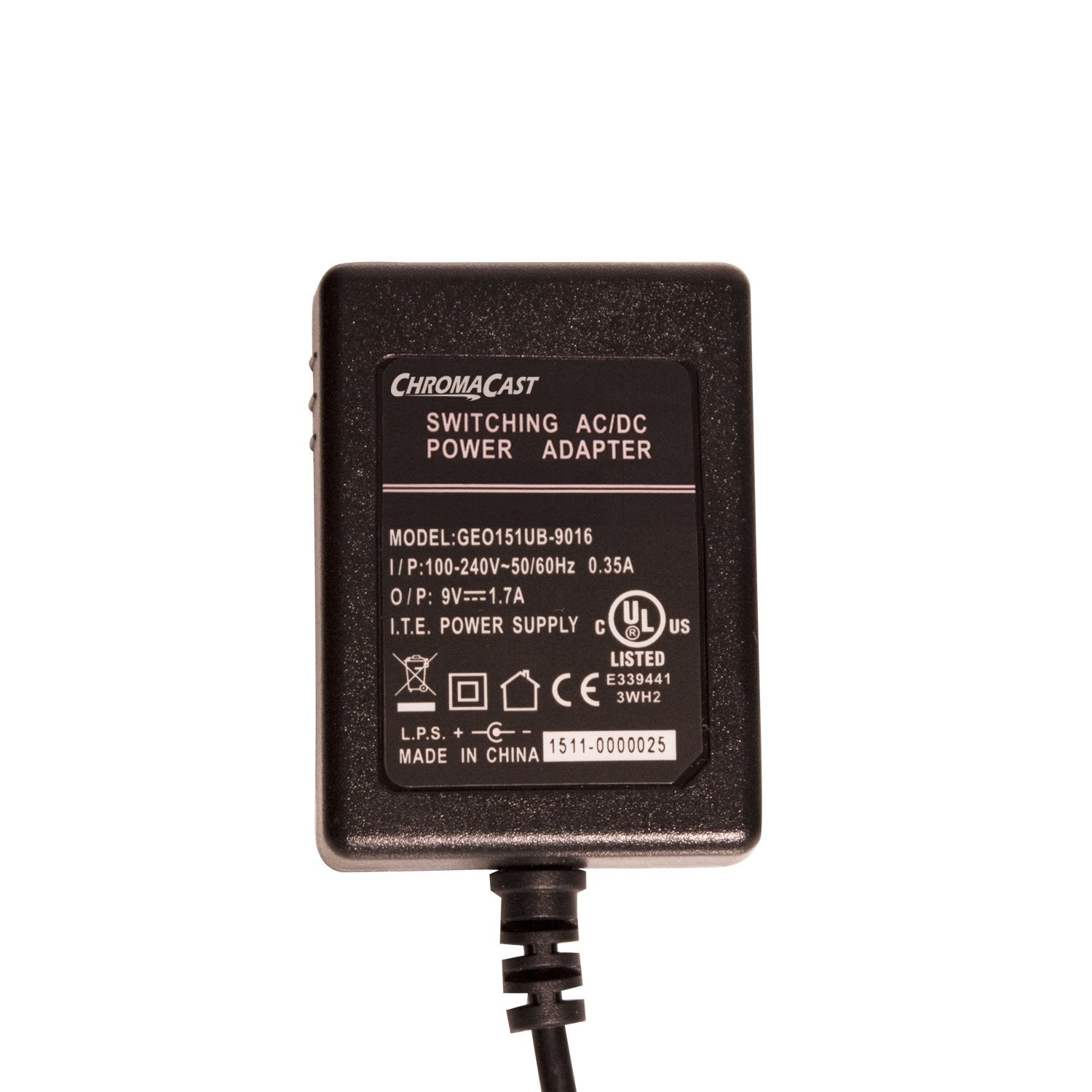 Chromacast Electronic Keyboard Power Supply (Cc 9Vc)