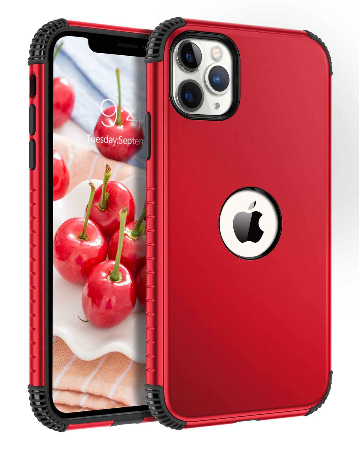 BENTOBEN Compatible with iPhone 11 Pro Max Case, 2 in 1 Heavy Duty Rugged Hybrid Shockproof Soft TPU Bumper Hard PC Non-Slip Pro