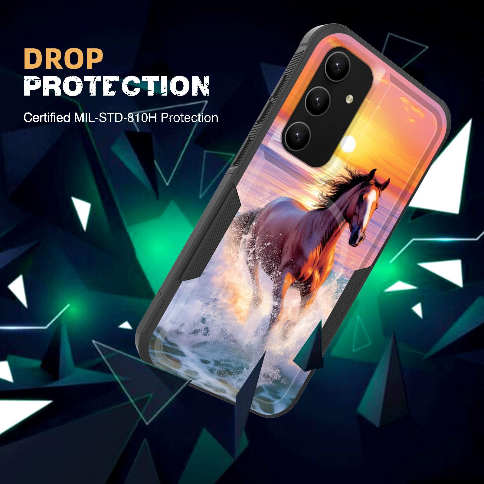 Zqlplzr Magnetic For Galaxy S25 Plus Case,[Compatible With Magsafe] [Military Grade Drop Protection] Heavy Duty Shockproof Phone