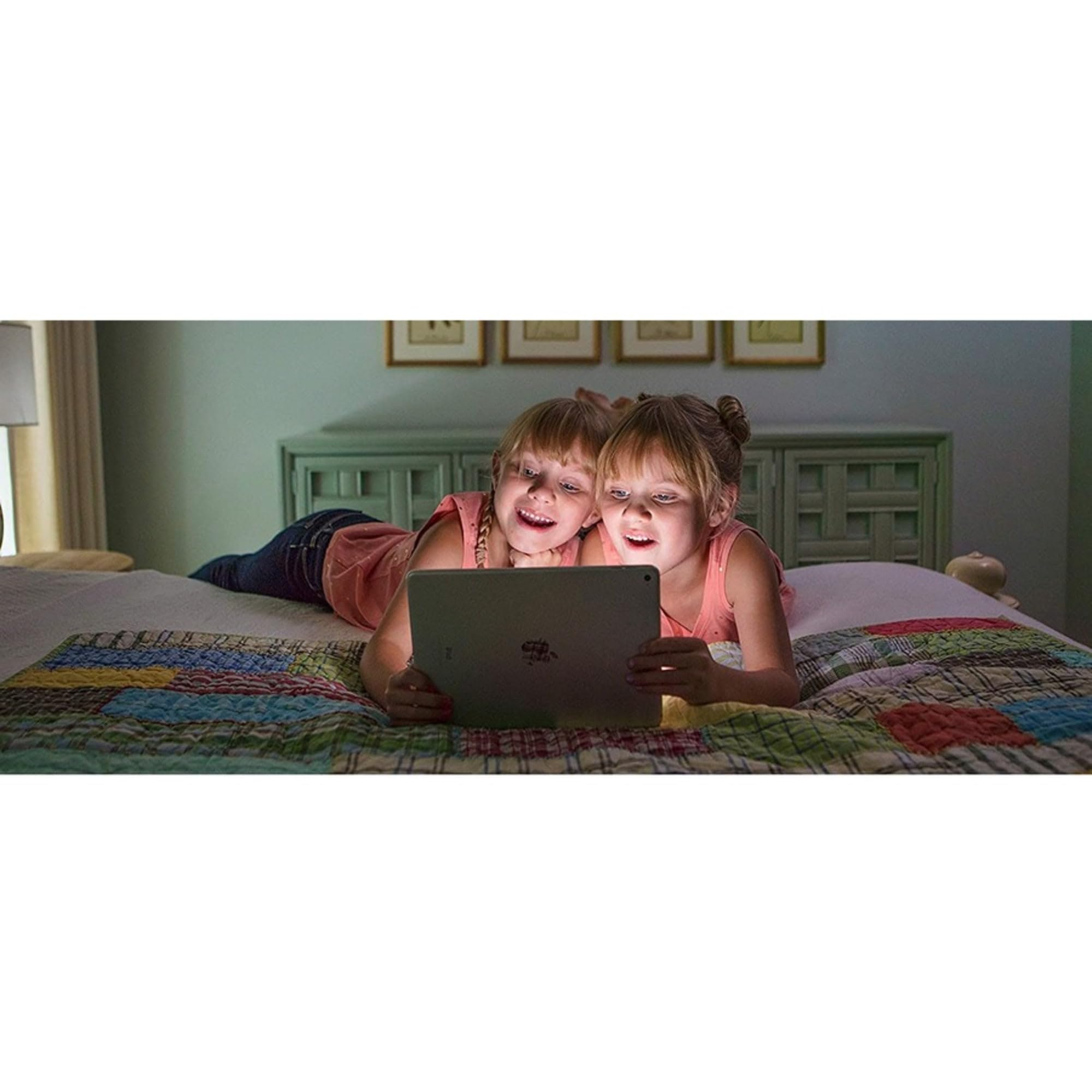 Zagg Invisibleshield Glass+ Visionguard - Protect Your Eyes And Your Ipad - Made For Apple Ipad 9.7 In - Case Friendly Screen Pr