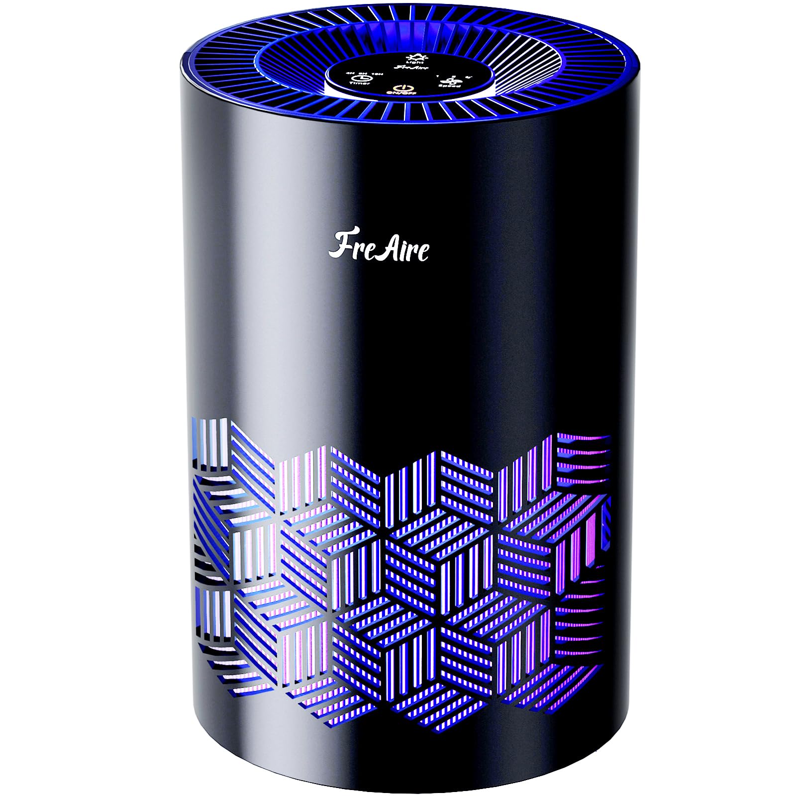 FreAire Air Purifiers for Bedroom Covers Up to 1086 Ft, Air Purifiers for Home, HEPA Air Purifier with Lights, Air Purifier Remo