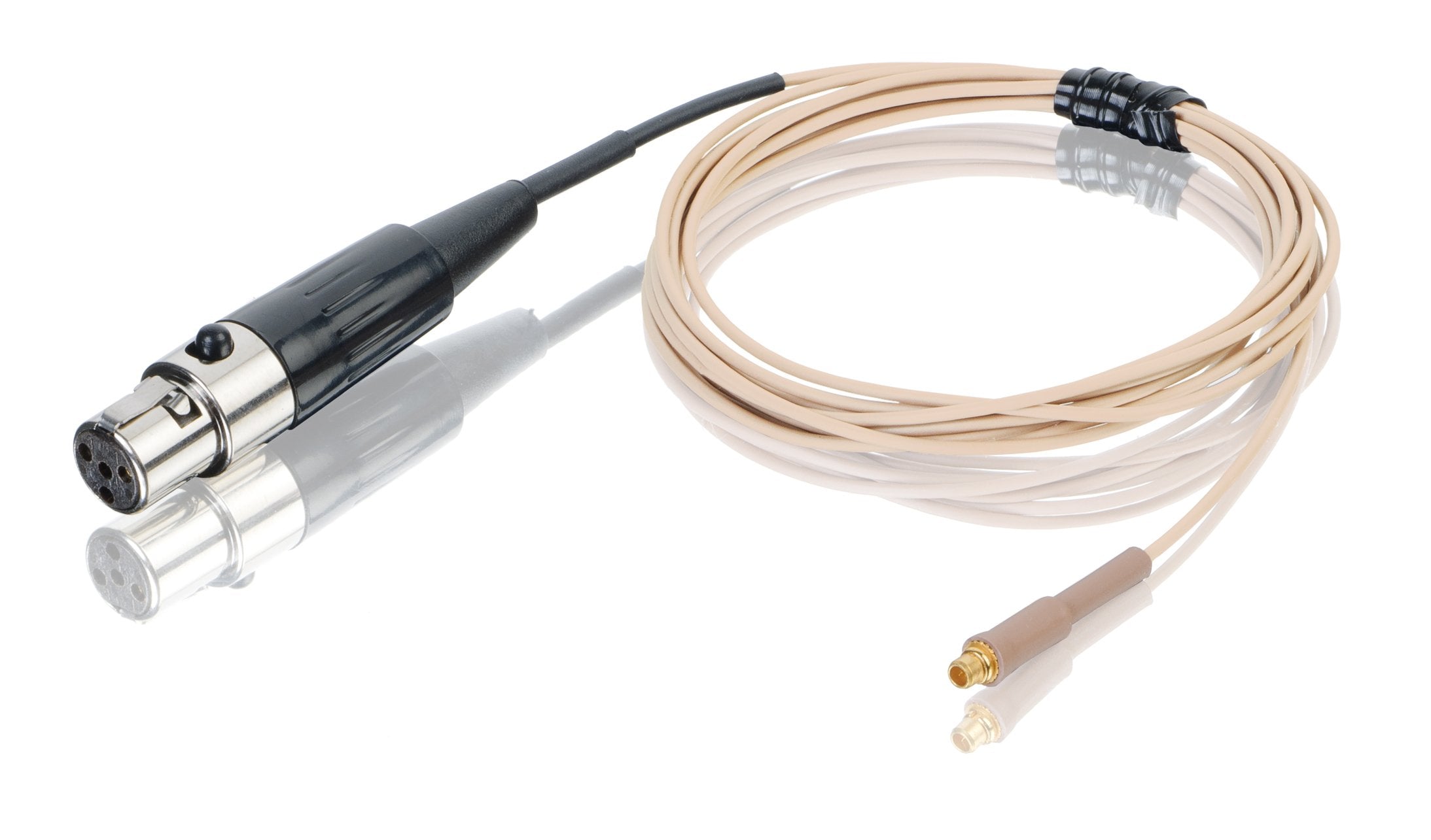 Countryman E6Cablel1Sl Aramid Reinforced E6 Series Earset Snap On Cable For Shure/Carvin/Jts/Trantec Transmitters (Light Beige)