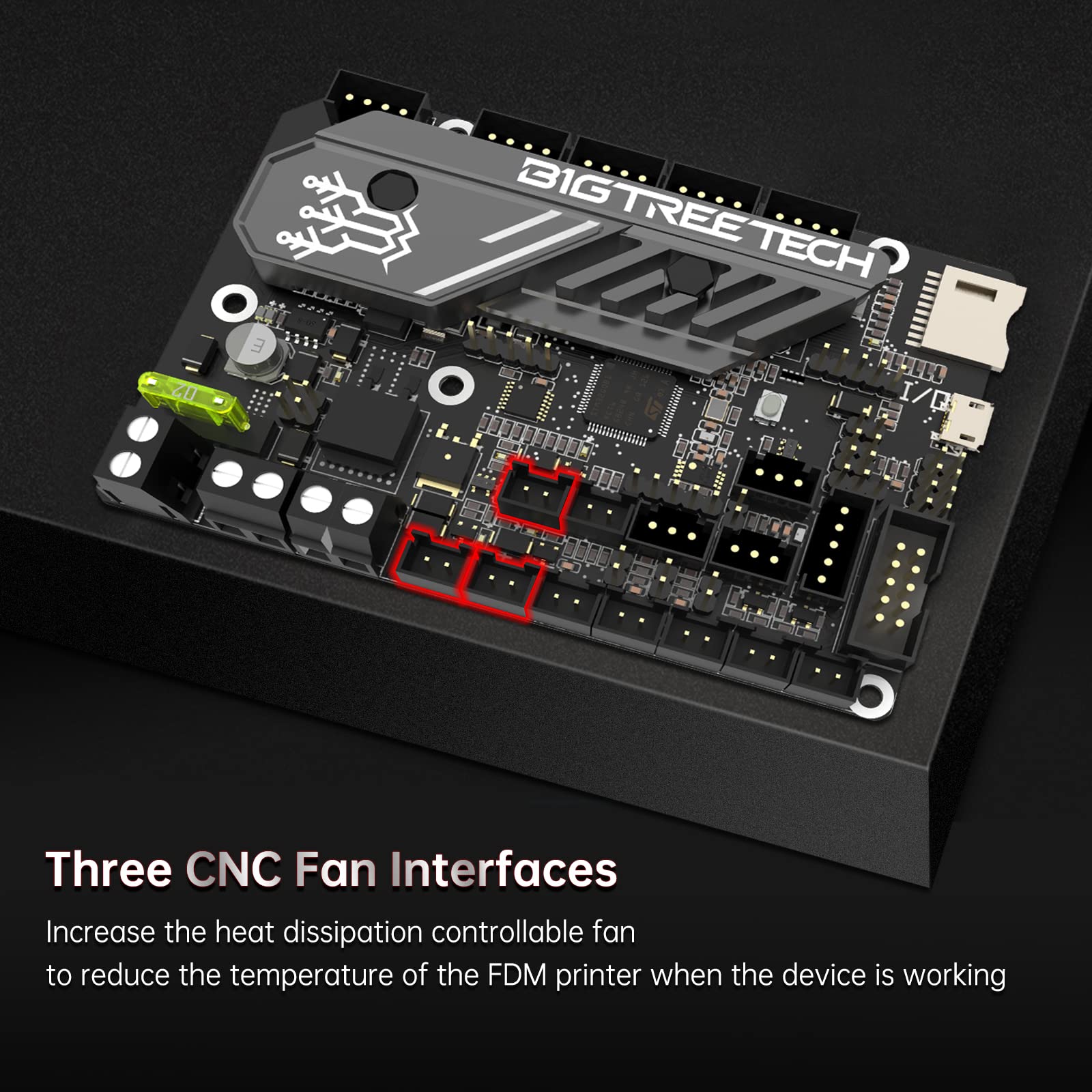 Bigtreetech Skr Mini E3 V3.0 Control Board With Tmc2209 Uart Stepper Driver New Upgrade 32Bit 3D Printer Silent Board For Ender