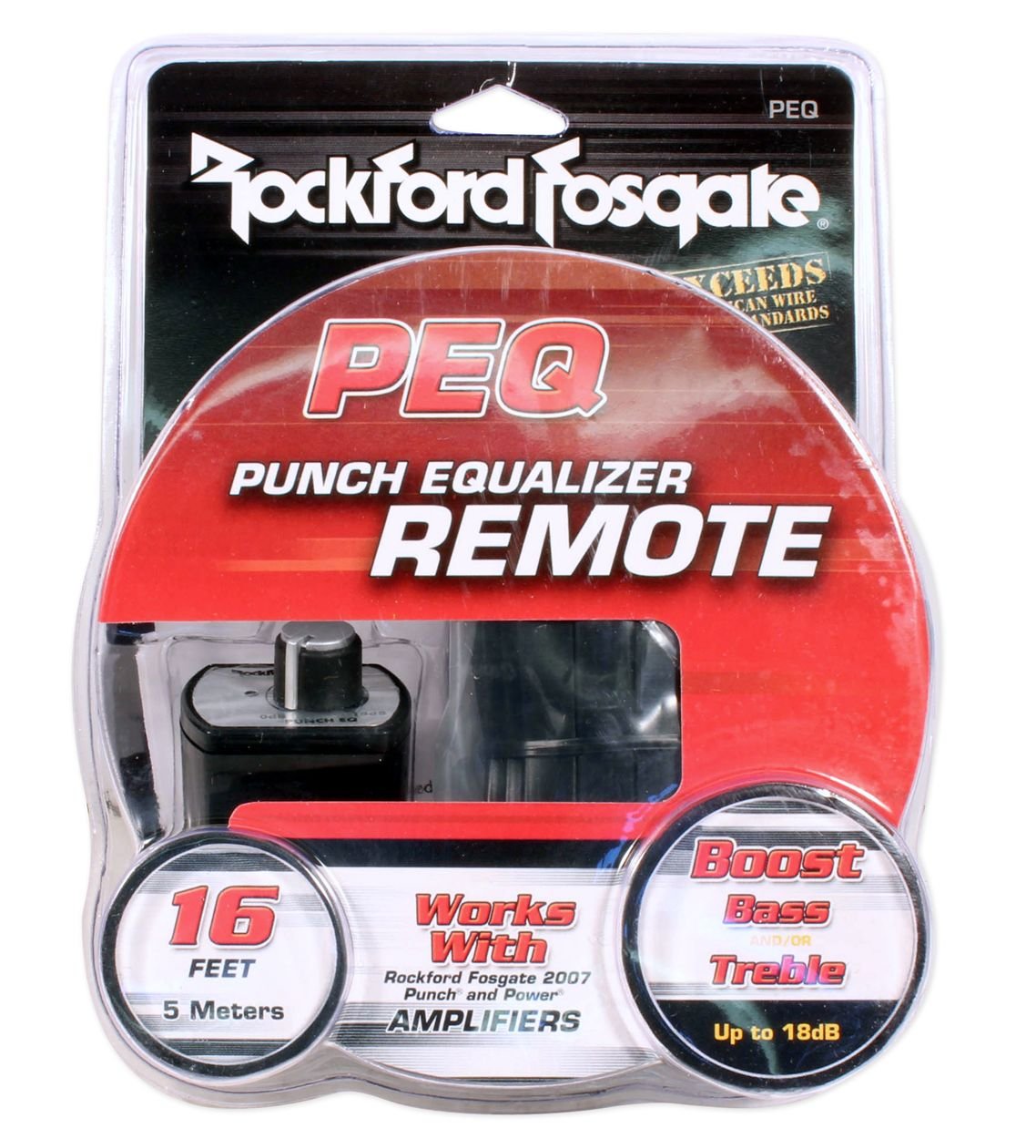 Rockford Fosgate Punch PEQ Equalization Remote