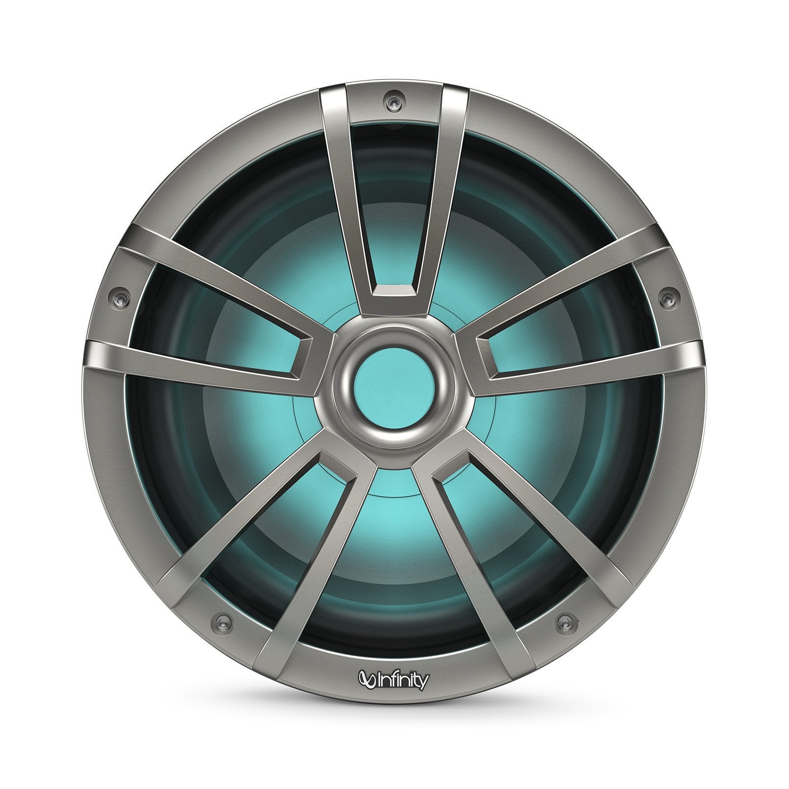 Infinity 1022Mlt 10 Inch Marine Rgb Led Subwoofer   Titanium