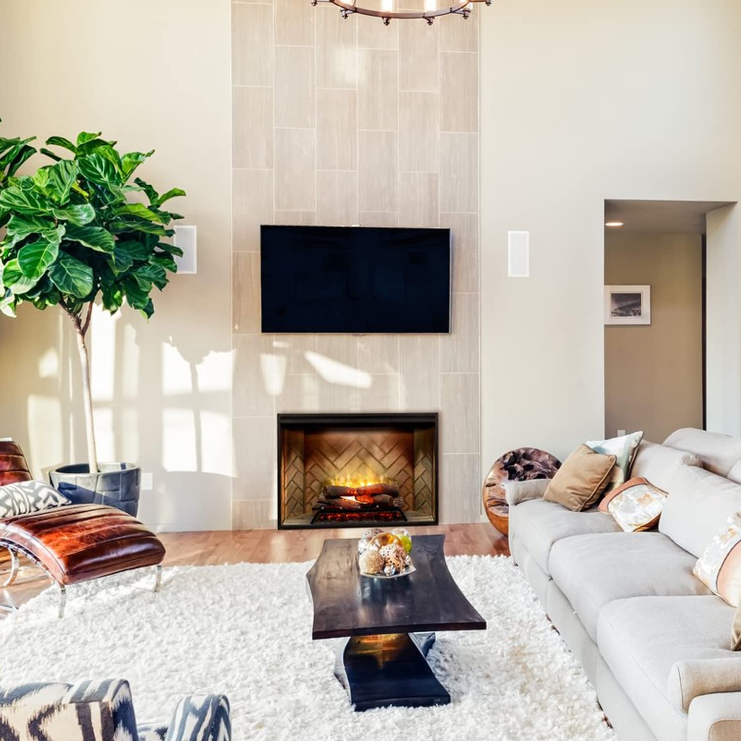 Dimplex Revillusion� 36' Built In Firebox (Model: Rbf36), 4435/6739/8786 Btu, 120/208/240 Volt, 1375/1975/2575 Watt, Herringbone