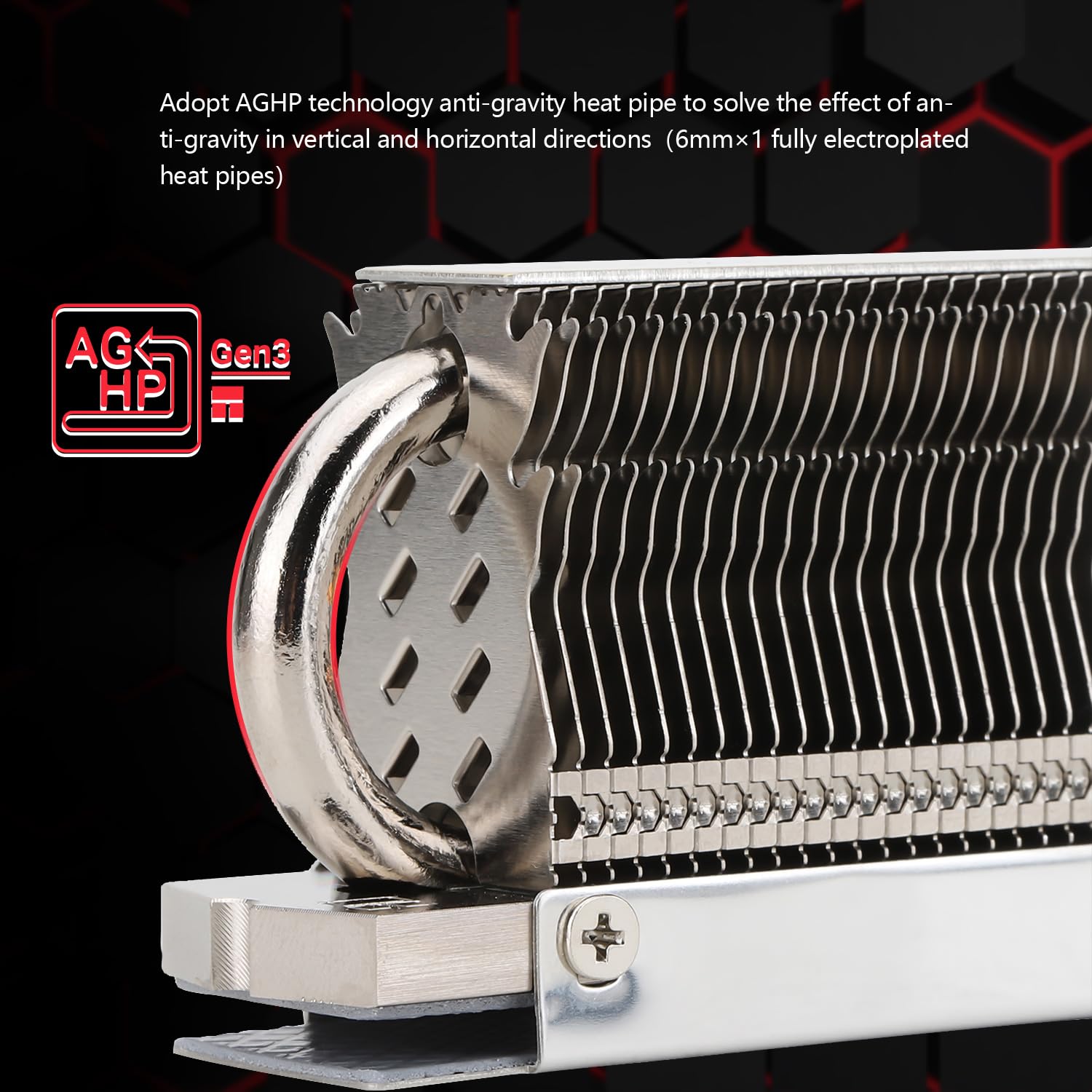 Thermalright Hr 09 2280 Ssd Heatsink, With Thermal Silicone Pad For M.2 Ssd Hard Disk, Computer And Pc, Contains A Heat Pipe, Do