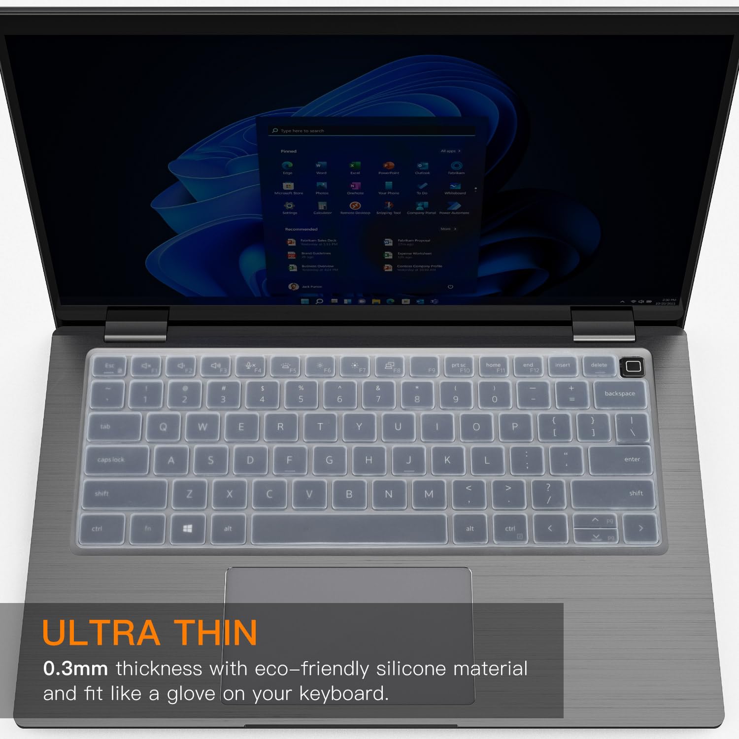 Keyboard Cover For 2024 2022 Dell Latitude 3450 3440 7450 7440 7430 7420 7410 14'', Latitude 5450 5440 5420 5430 5431 14'' /Lati