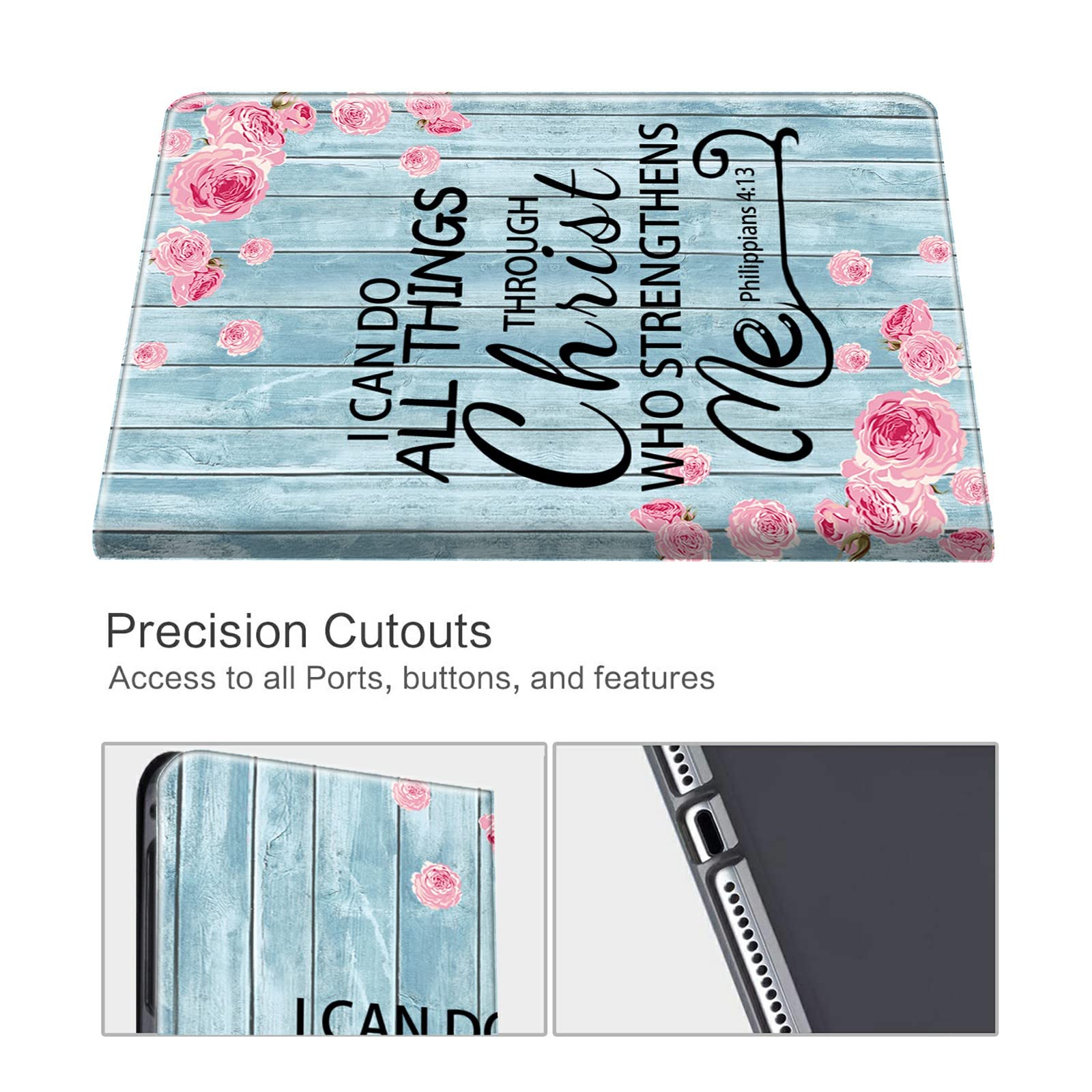 Case For All New Kindle Paperwhite 11Th Generation 2021 Release 6.8'',Slim Shockproof Pu Leather Stand Cover With Auto Sleep/Wak