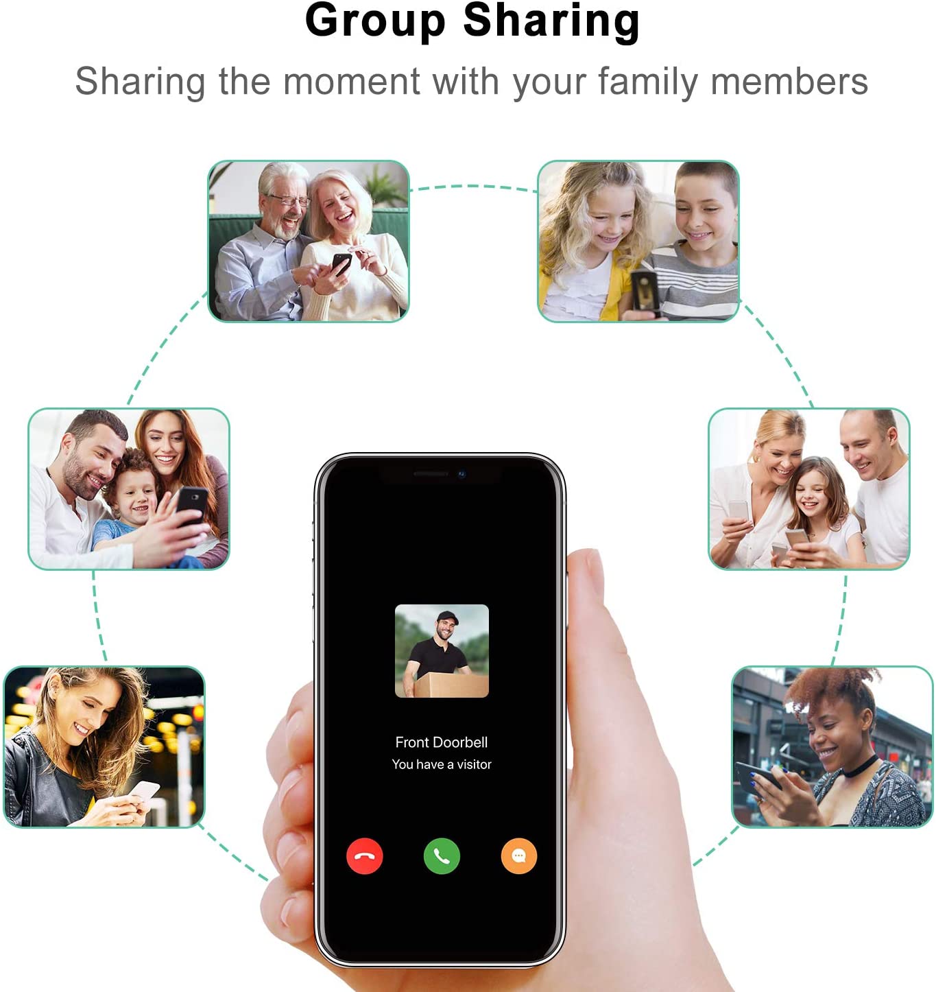 ***DISCONTINUED*** Silarius SIL-DOORBELL2MPBSDB 2MP, WiFi Battery Powered Smart Doorbell Camera + Chime (Outdoor IP65), Cloudedge app , includes 32GB MicroSD card