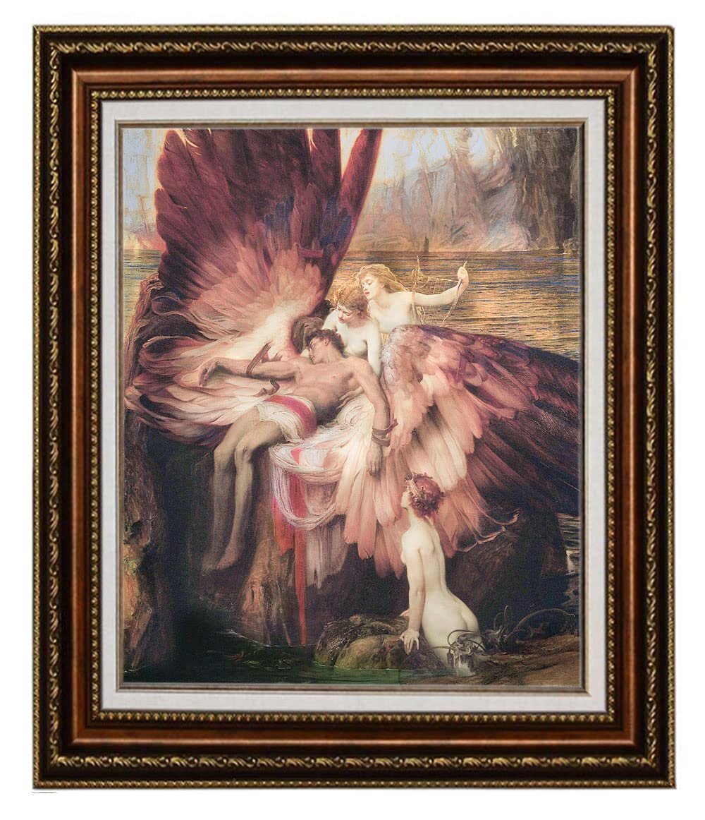 Eliteart The Lament For Icarus By Herbert James Drape Oil Painting Reproduction Giclee Wall Art Canvas Prints Framed